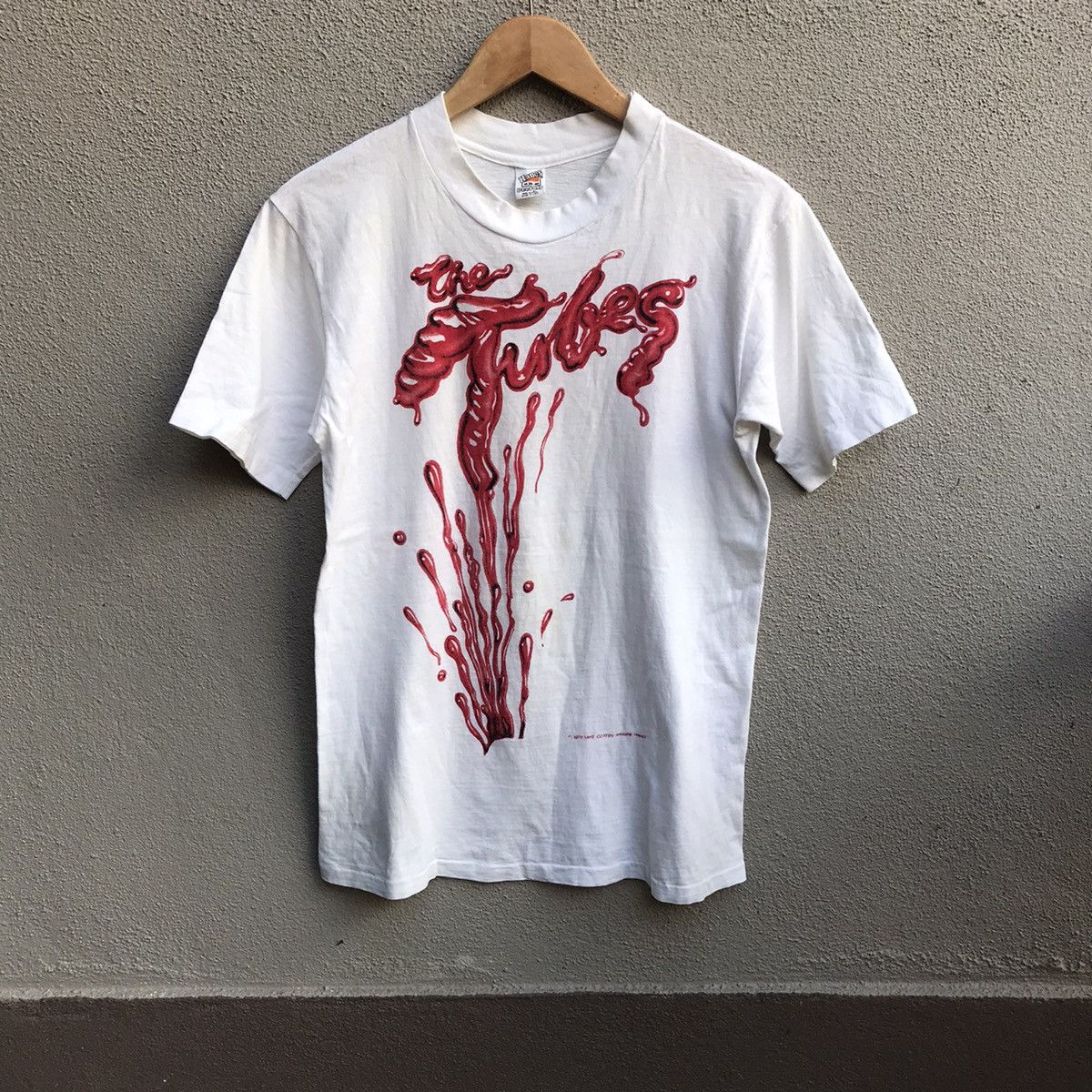 Band Tees Vintage rare 70s THE TUBES band glam rock punk tee Size US M / EU 48-50 / 2 - 1 Thumbnail