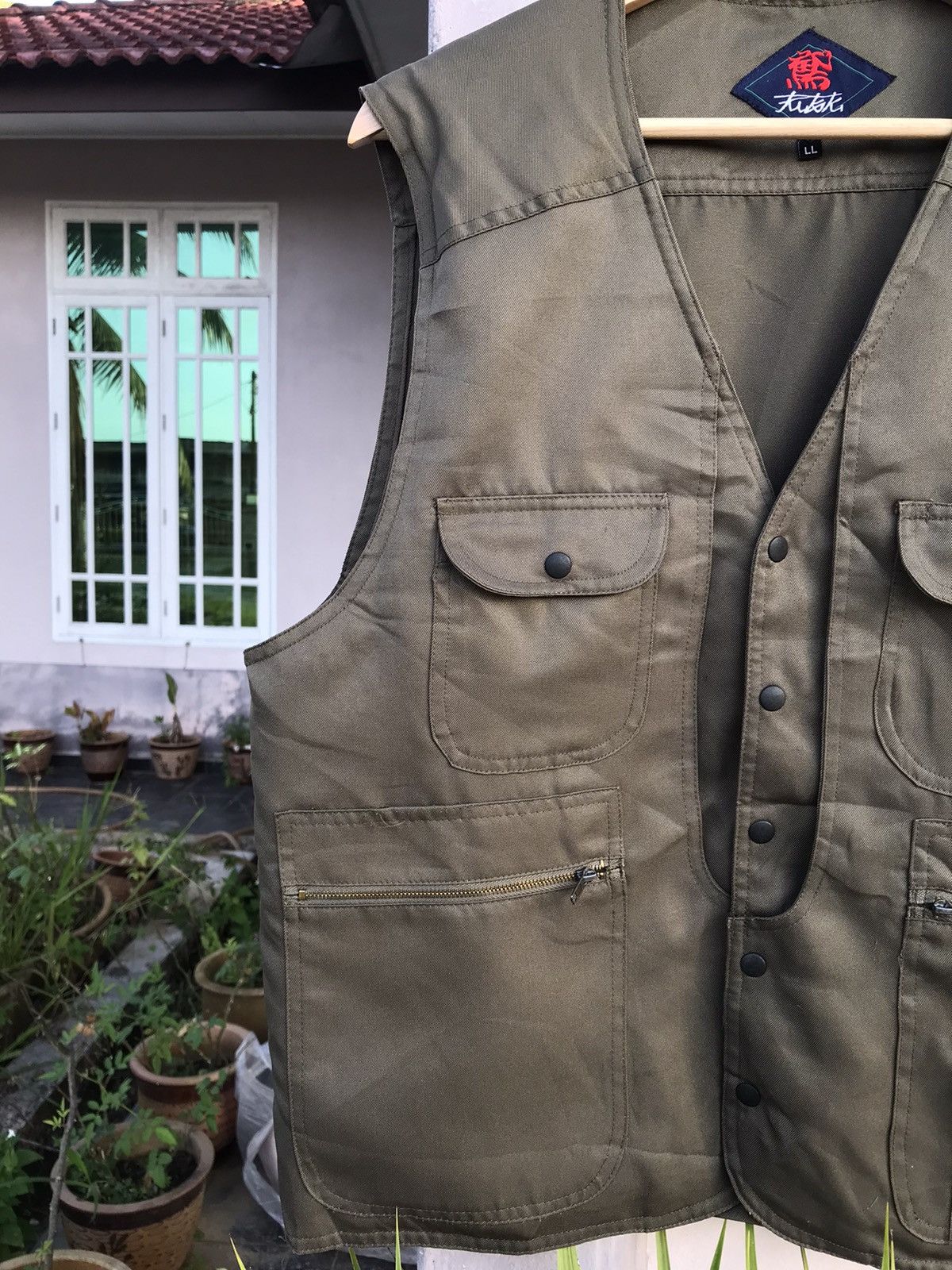 Japanese Brand Vintage Tactical Vest Jacket Size US M / EU 48-50 / 2 - 2 Thumbnail