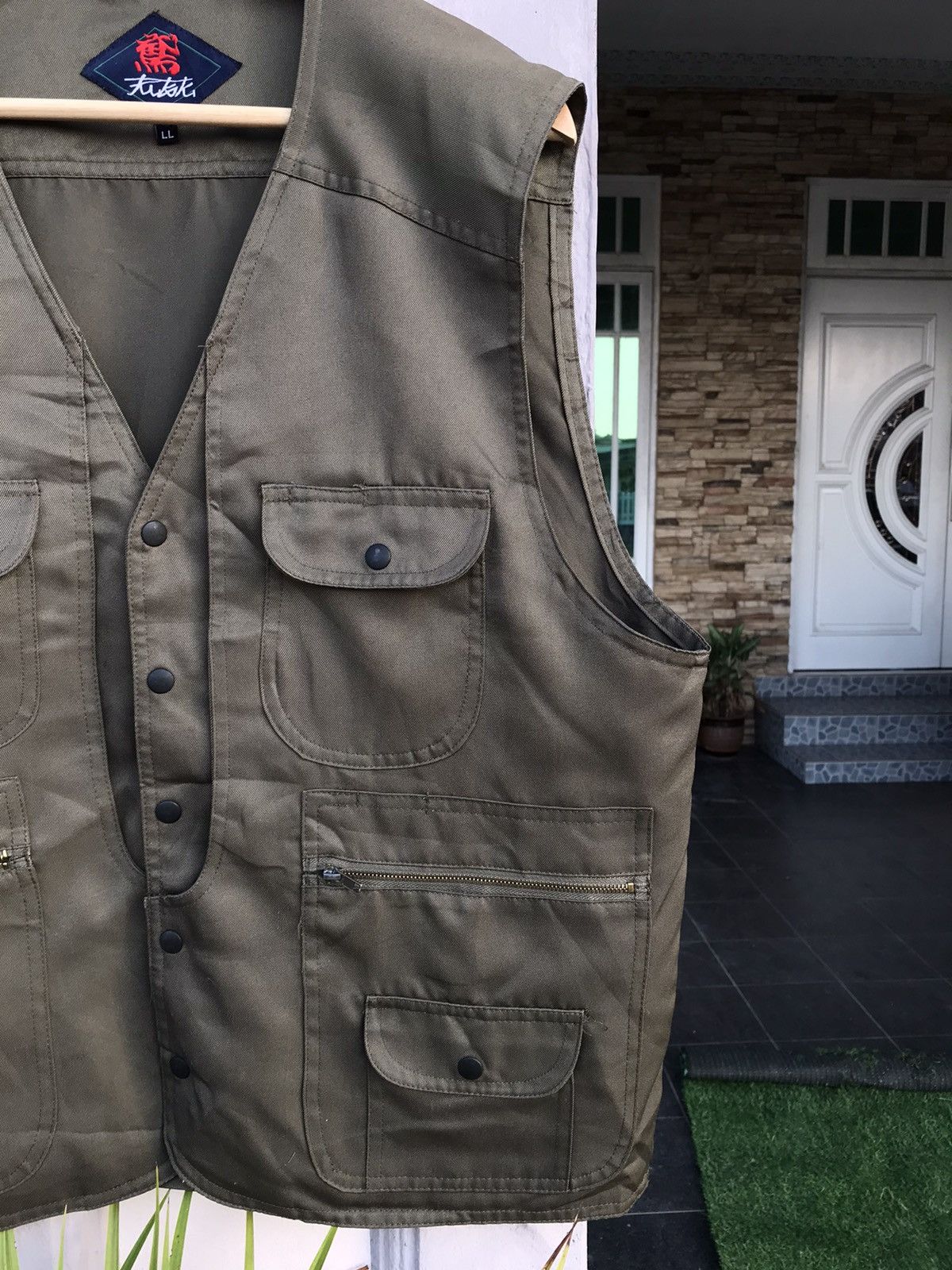 Japanese Brand Vintage Tactical Vest Jacket Size US M / EU 48-50 / 2 - 3 Thumbnail