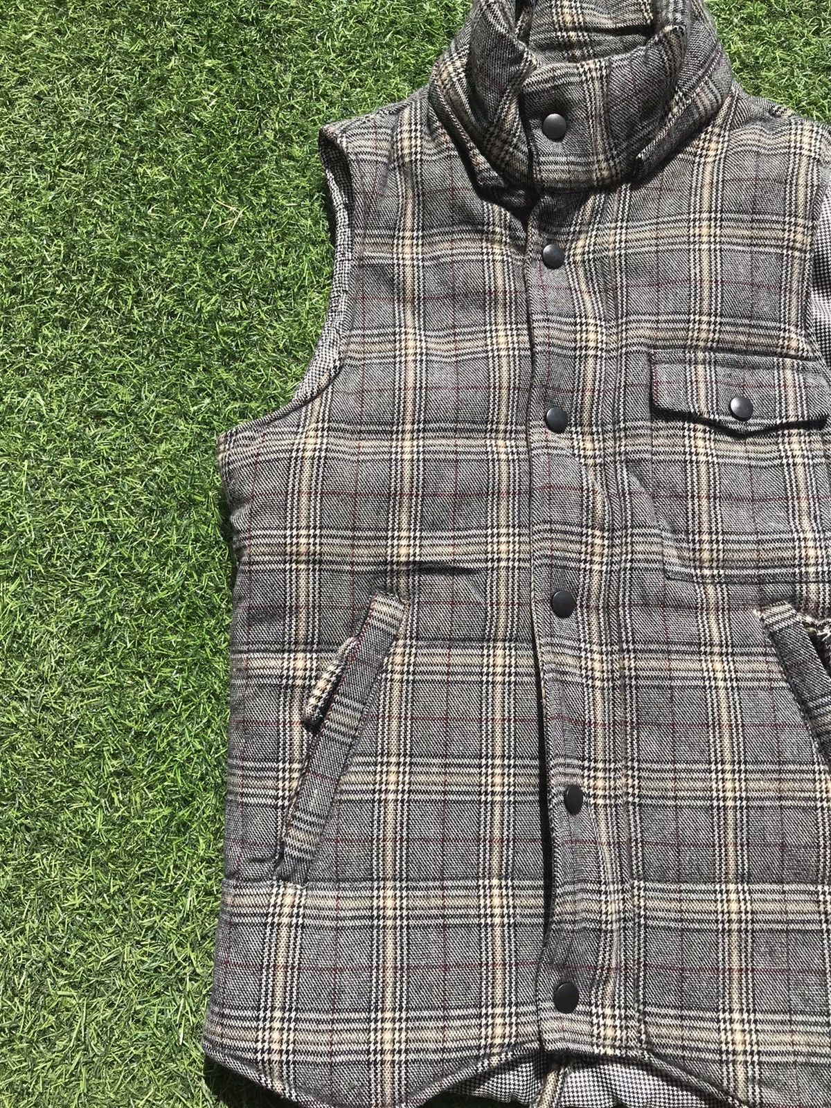 Vintage Super Rare Vintage Nova Check Vest Jacket Size US M / EU 48-50 / 2 - 3 Thumbnail