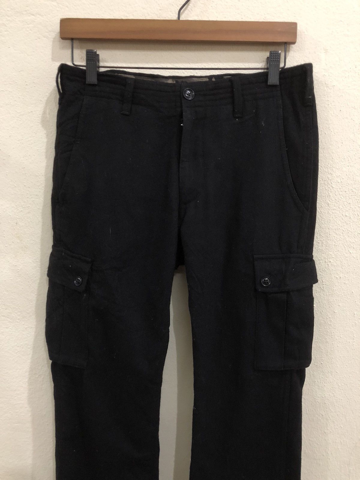 United Arrows Green Label Relaxing Cargo Wool Pant Size US 29 - 3 Thumbnail
