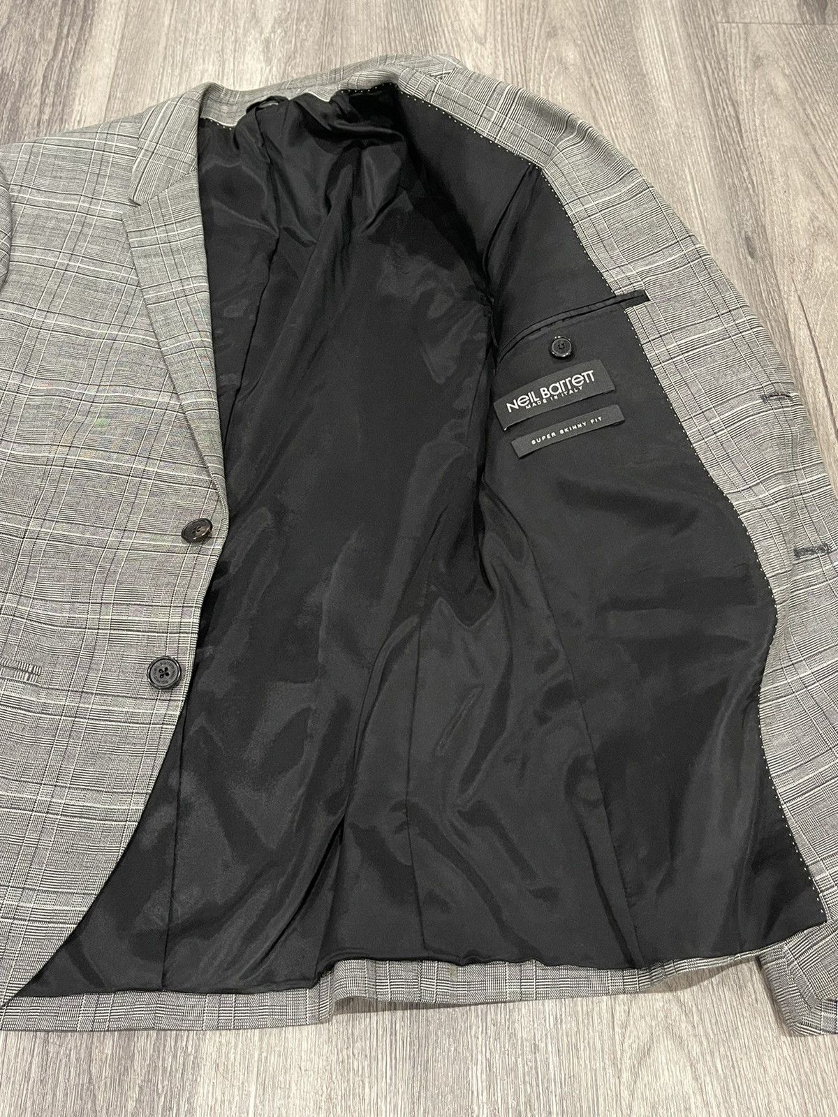 Neil Barrett Neil Barrett Super Skinny Blazer Sport Jacket SS2014 Sz. 48 Size 48R - 6 Thumbnail