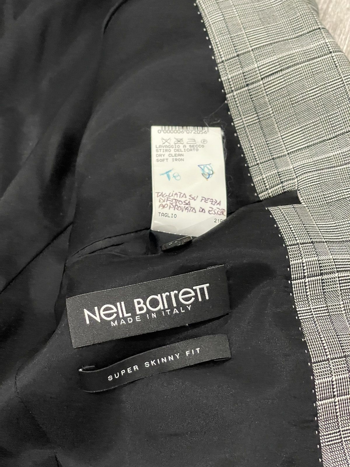 Neil Barrett Neil Barrett Super Skinny Blazer Sport Jacket SS2014 Sz. 48 Size 48R - 4 Thumbnail