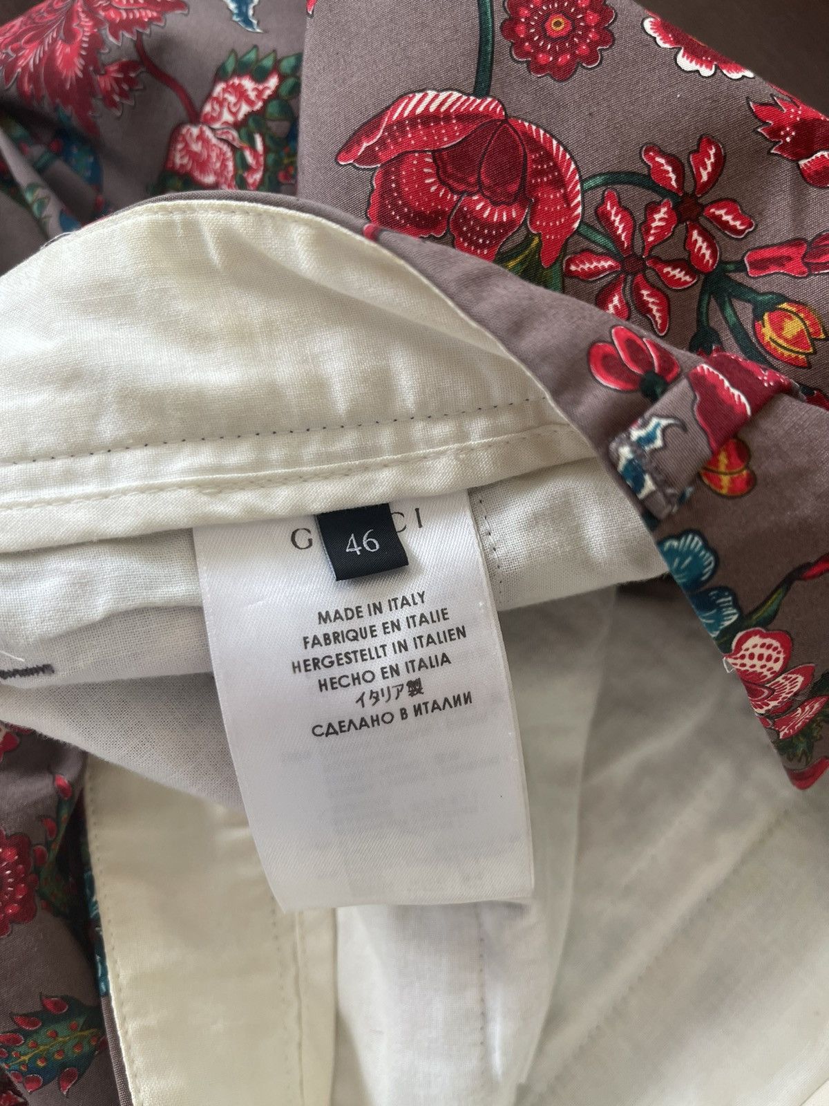 Gucci floral brown riding pants Size US 30 / EU 46 - 3 Thumbnail