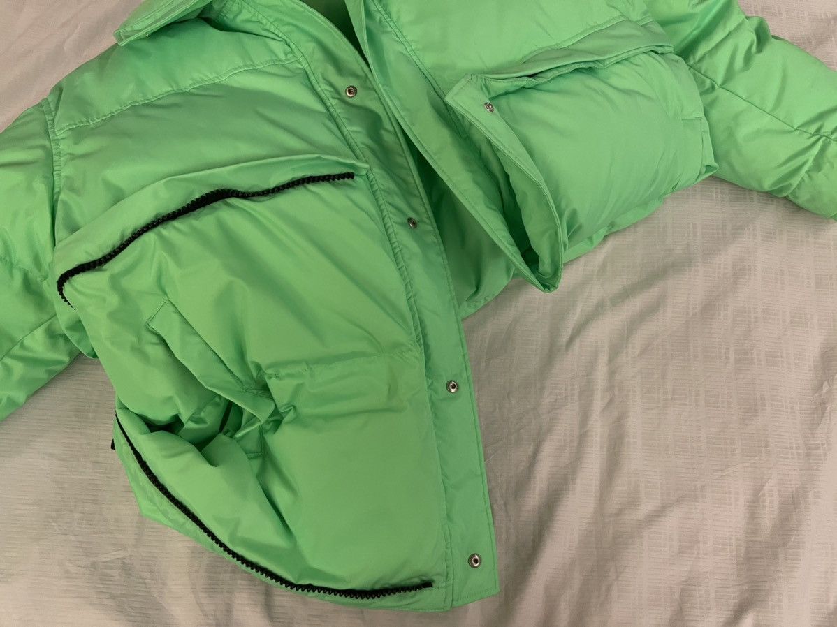 Vetements Reversible and convertible fluorescent puffer jacket Size US L / EU 52-54 / 3 - 7 Thumbnail