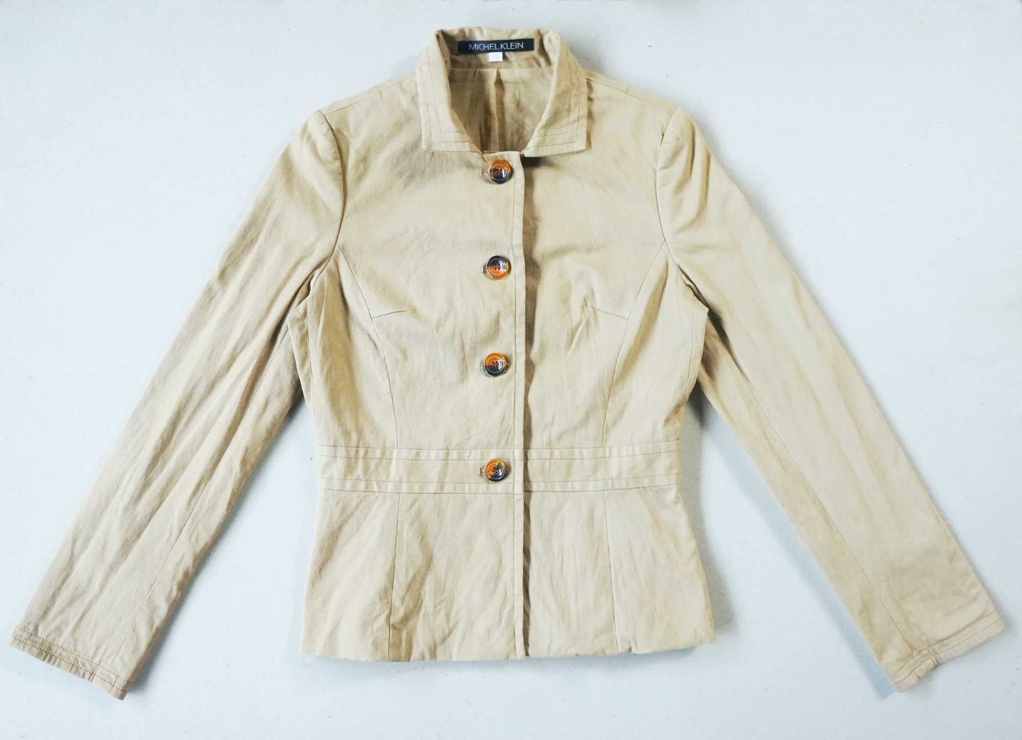 image of Michel Klein Jacket in Light Brown, Women's (Size Small)