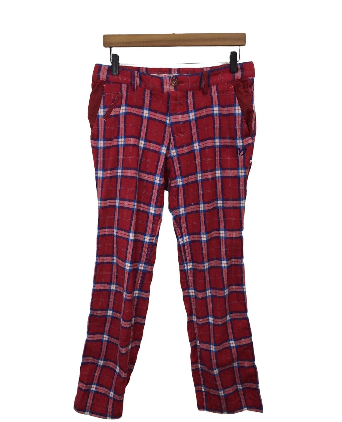 Seditionaries Japanese Brand Master Bunny Plaid Tartan Pant Size US 32 / EU 48 - 1 Thumbnail