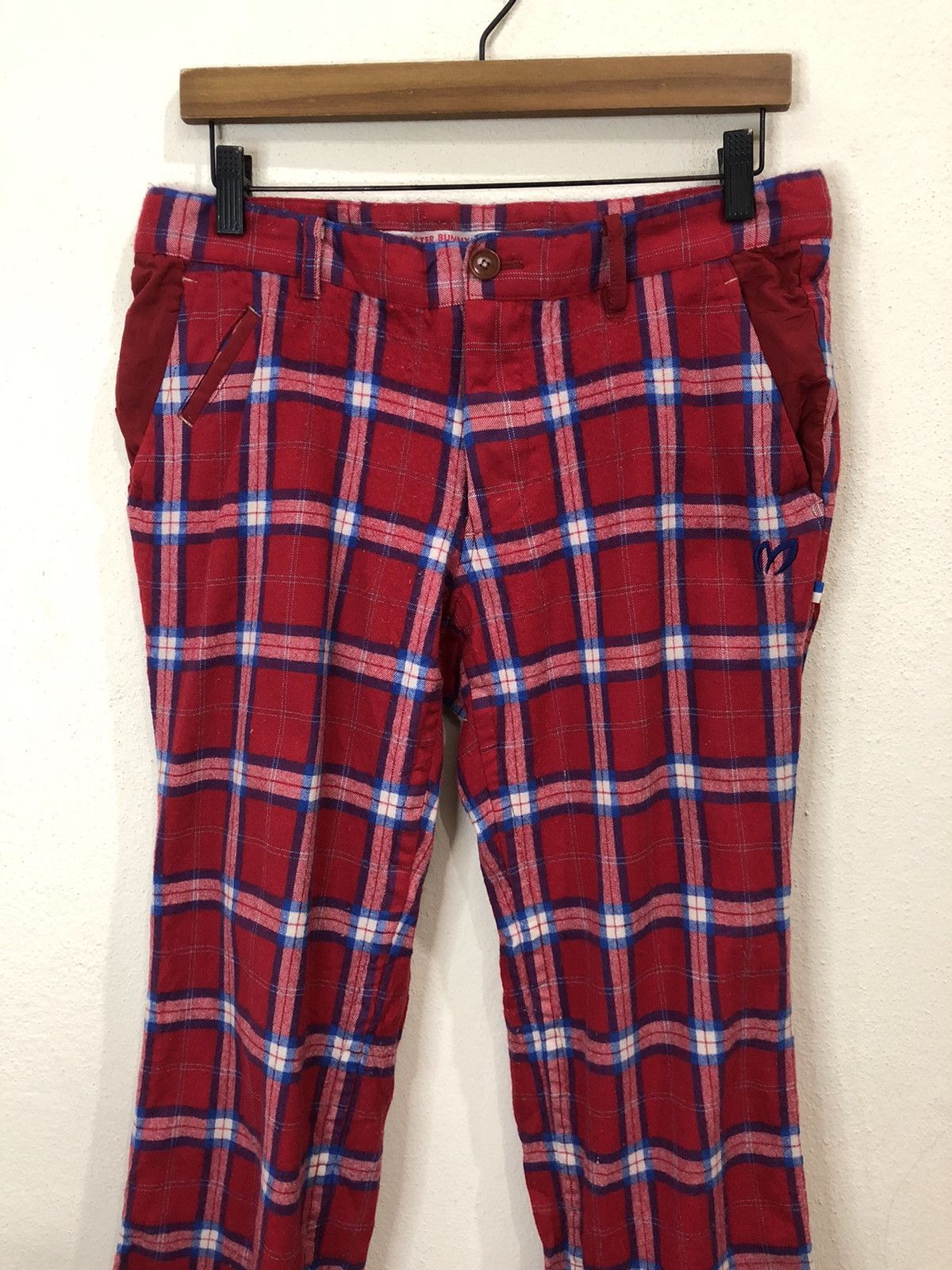 Seditionaries Japanese Brand Master Bunny Plaid Tartan Pant Size US 32 / EU 48 - 3 Thumbnail