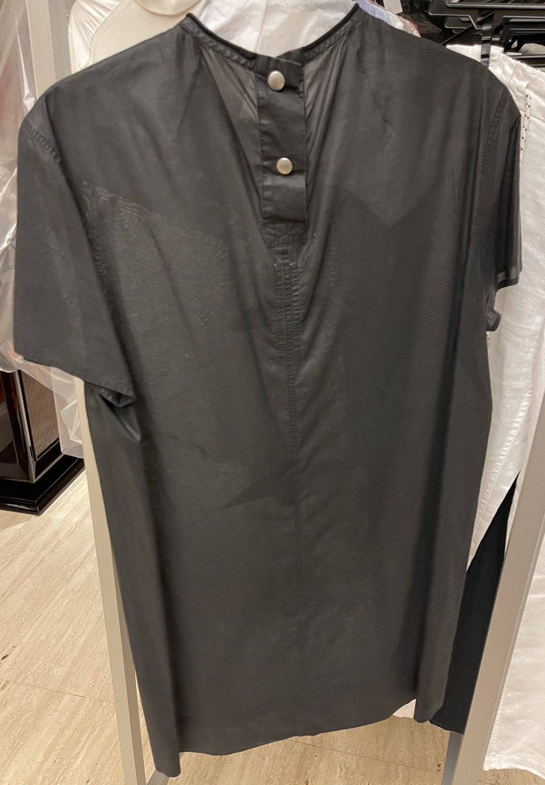 Rick Owens SS16 cyclops embroidered nipslip tee Size US L / EU 52-54 / 3 - 4 Thumbnail