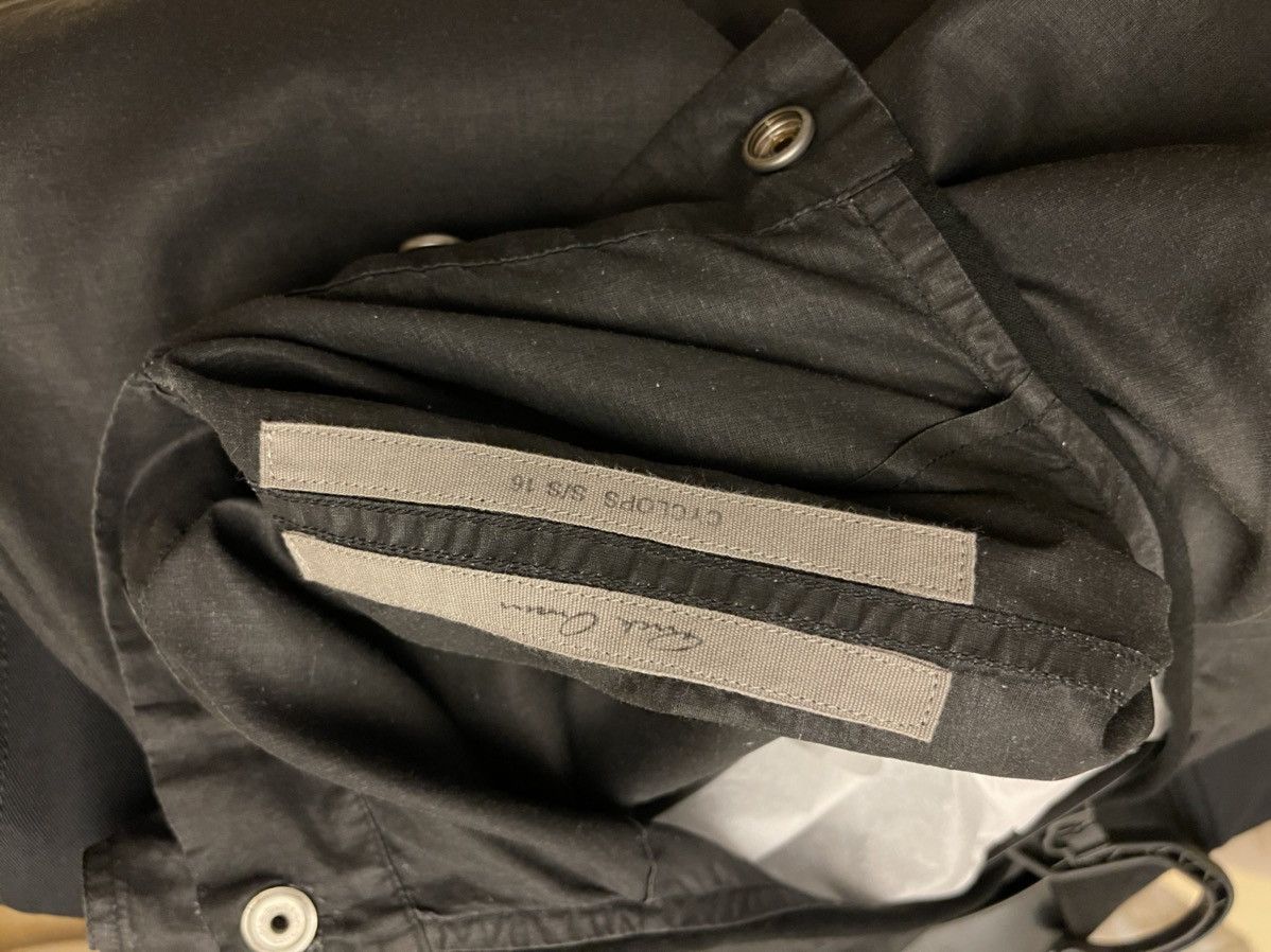 Rick Owens SS16 cyclops embroidered nipslip tee Size US L / EU 52-54 / 3 - 3 Thumbnail