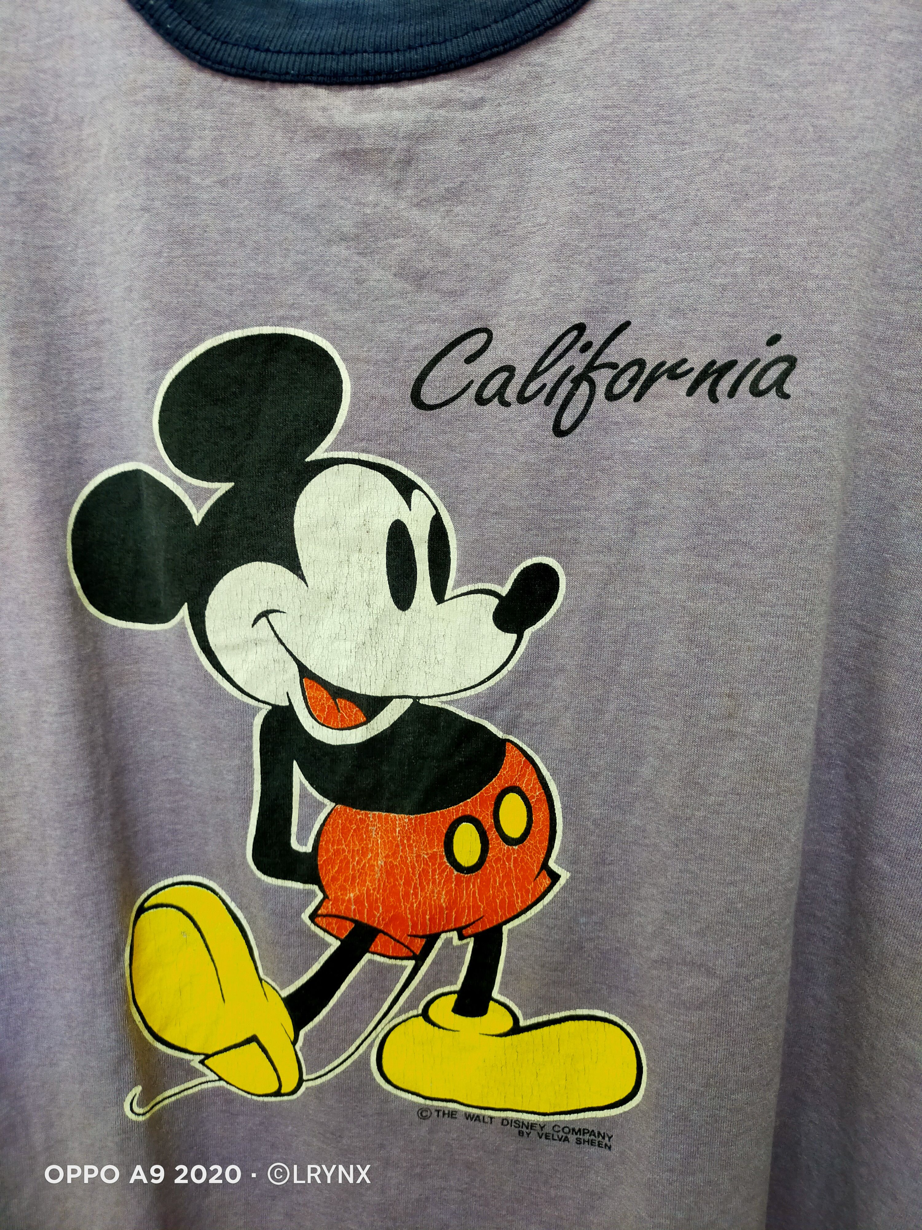 Mickey Mouse VINTAGE RINGER MICKEY MOUSE Size US L / EU 52-54 / 3 - 2 Thumbnail