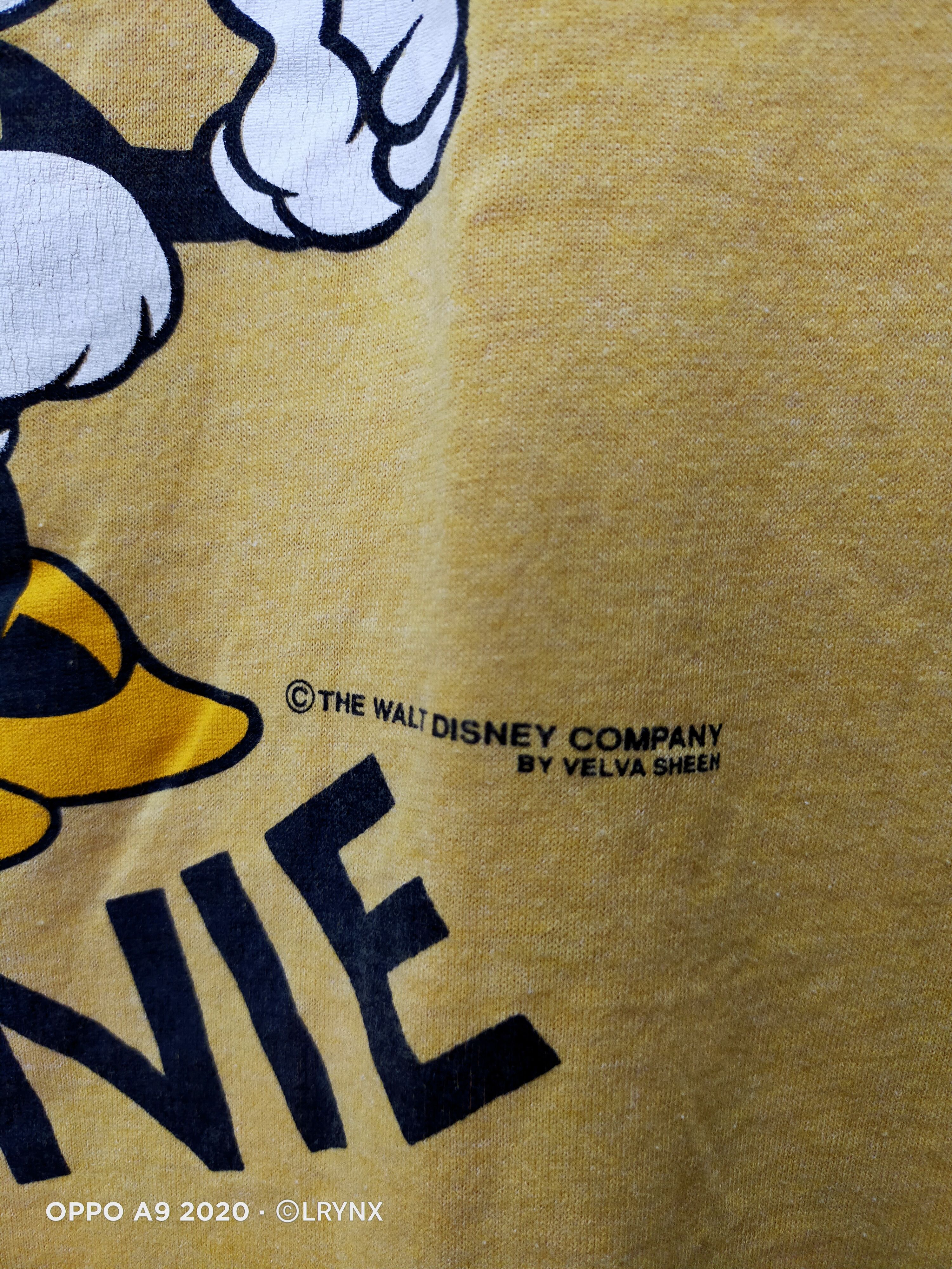 Velva Sheen VINTAGE RINGER MINNIE MOUSE Size US M / EU 48-50 / 2 - 3 Thumbnail