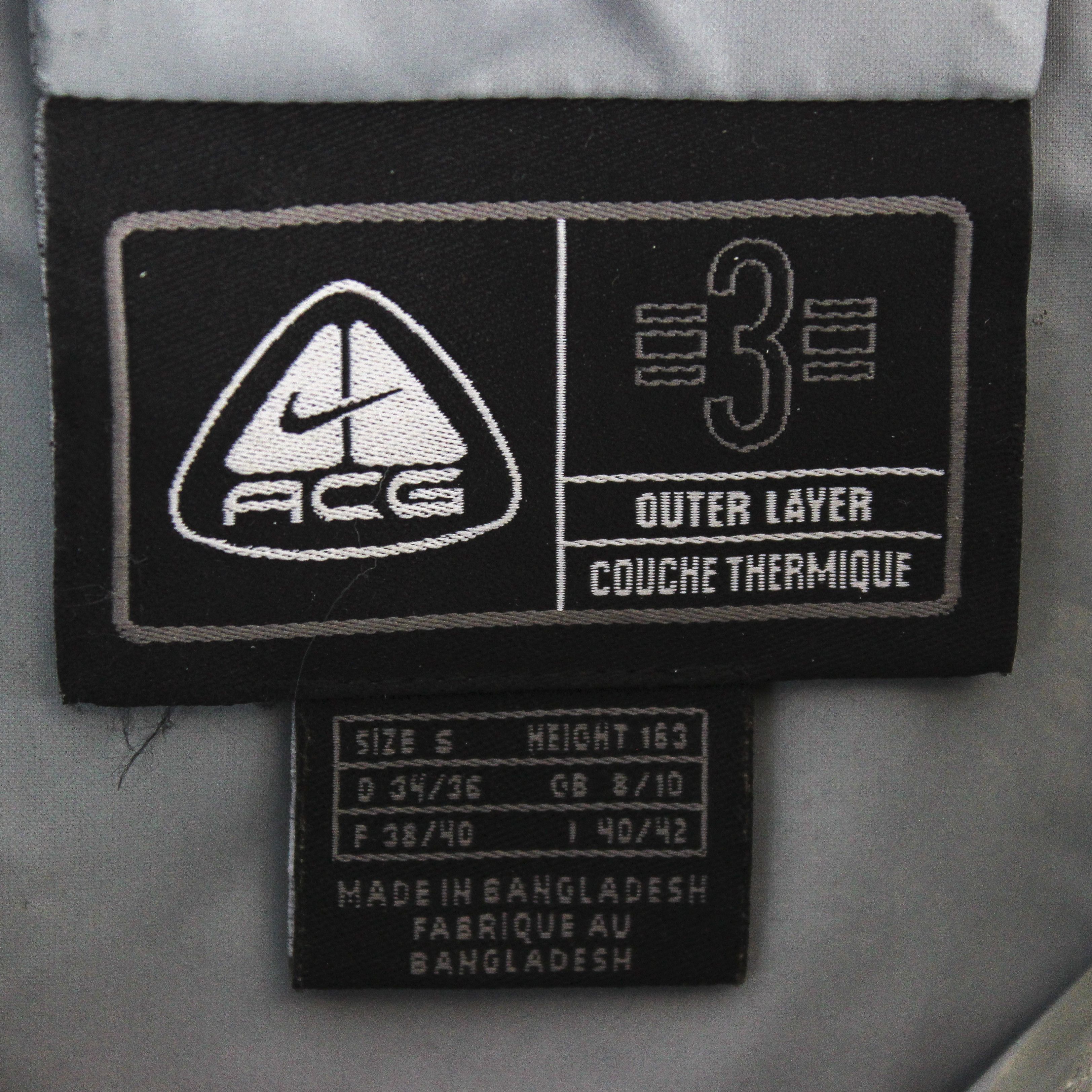 Nike ACG Outer Layer 3 Women S Jacket Running Hooded Jogging Zip Up Size S / US 4 / IT 40 - 5 Thumbnail