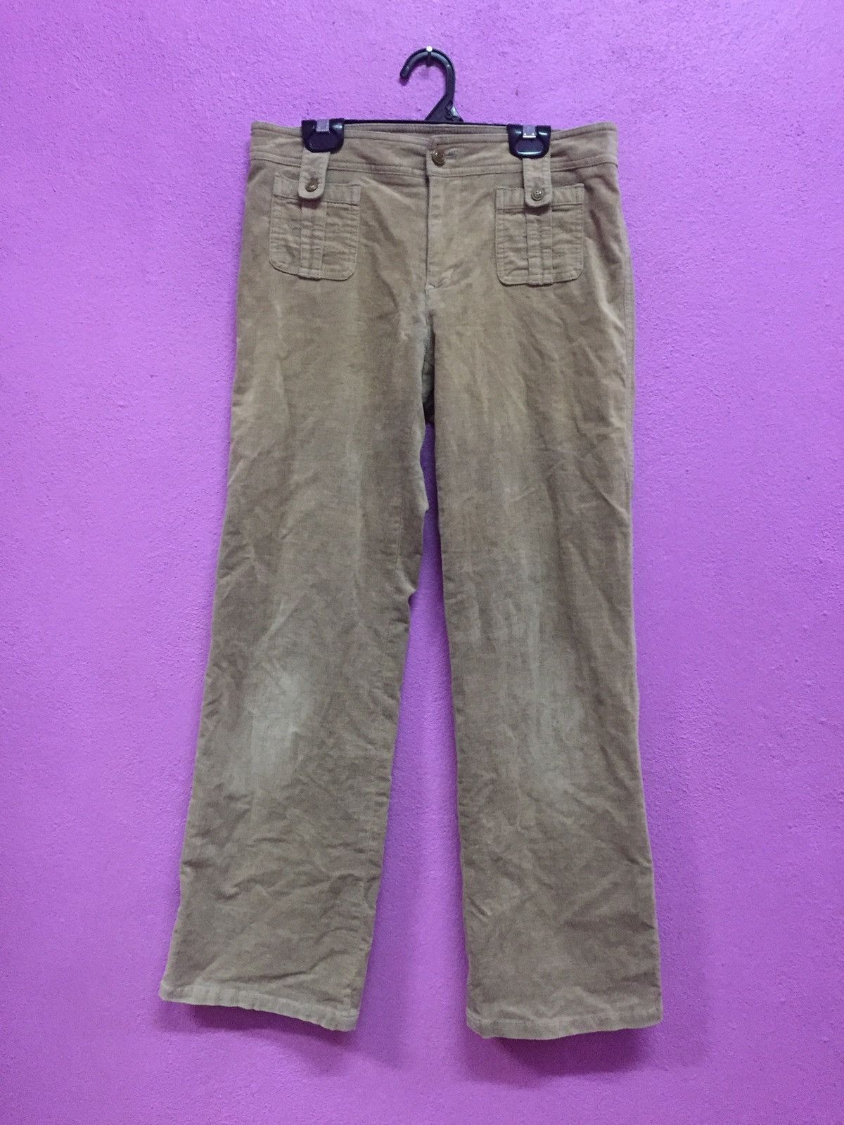 Japanese Brand Enracine Corduroy Pants Size US 29 - 1 Thumbnail