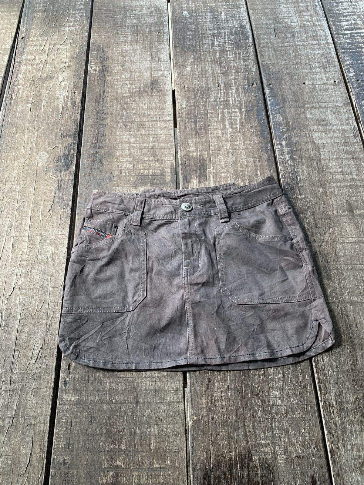 Diesel Vintage diesel mini skirt nice design Size 30" / US 8 / IT 44 - 1 Thumbnail