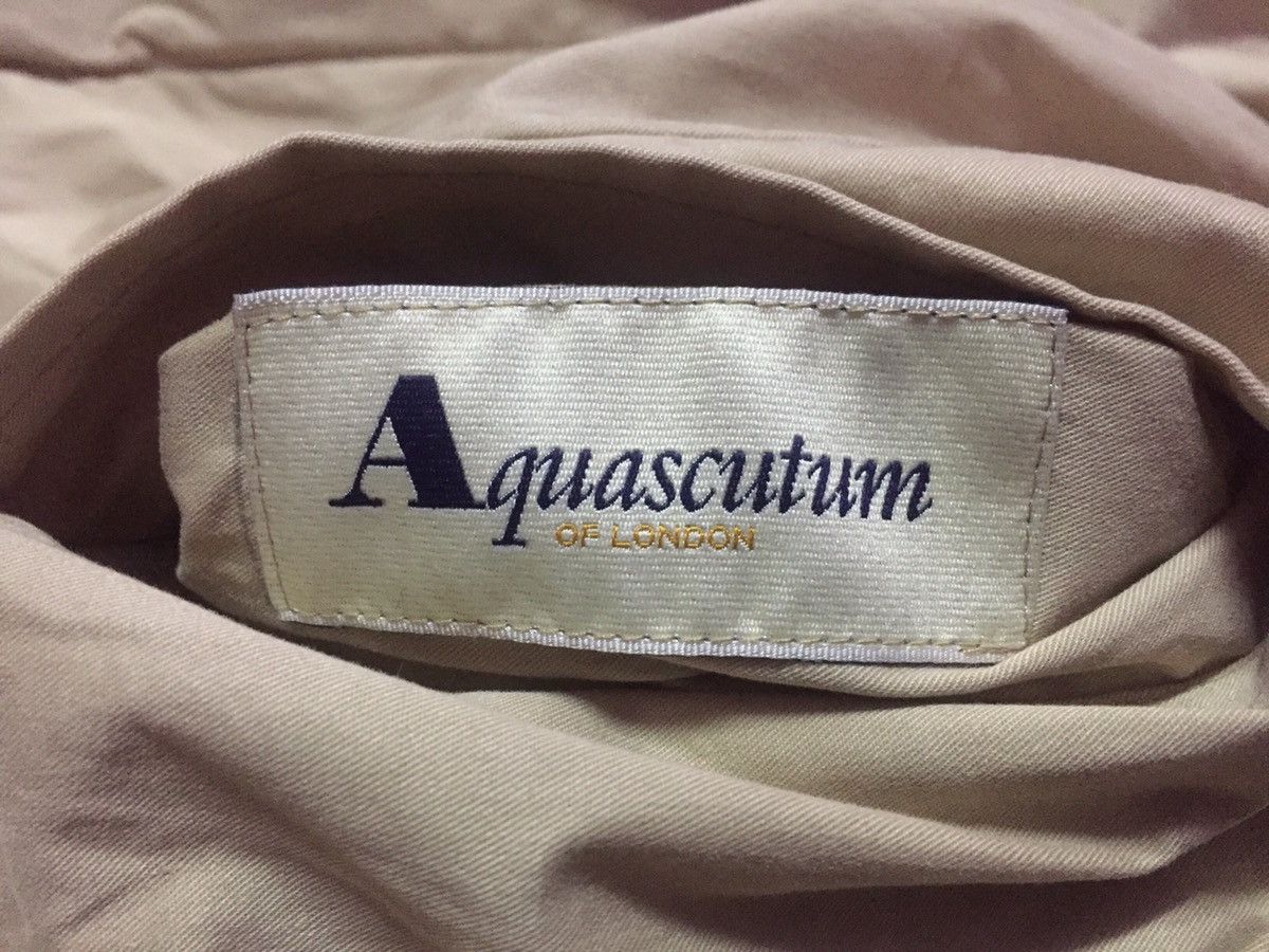 Aquascutum Vintage 90s Aquascutum Of London Riversible Jackets Size US L / EU 52-54 / 3 - 6 Thumbnail