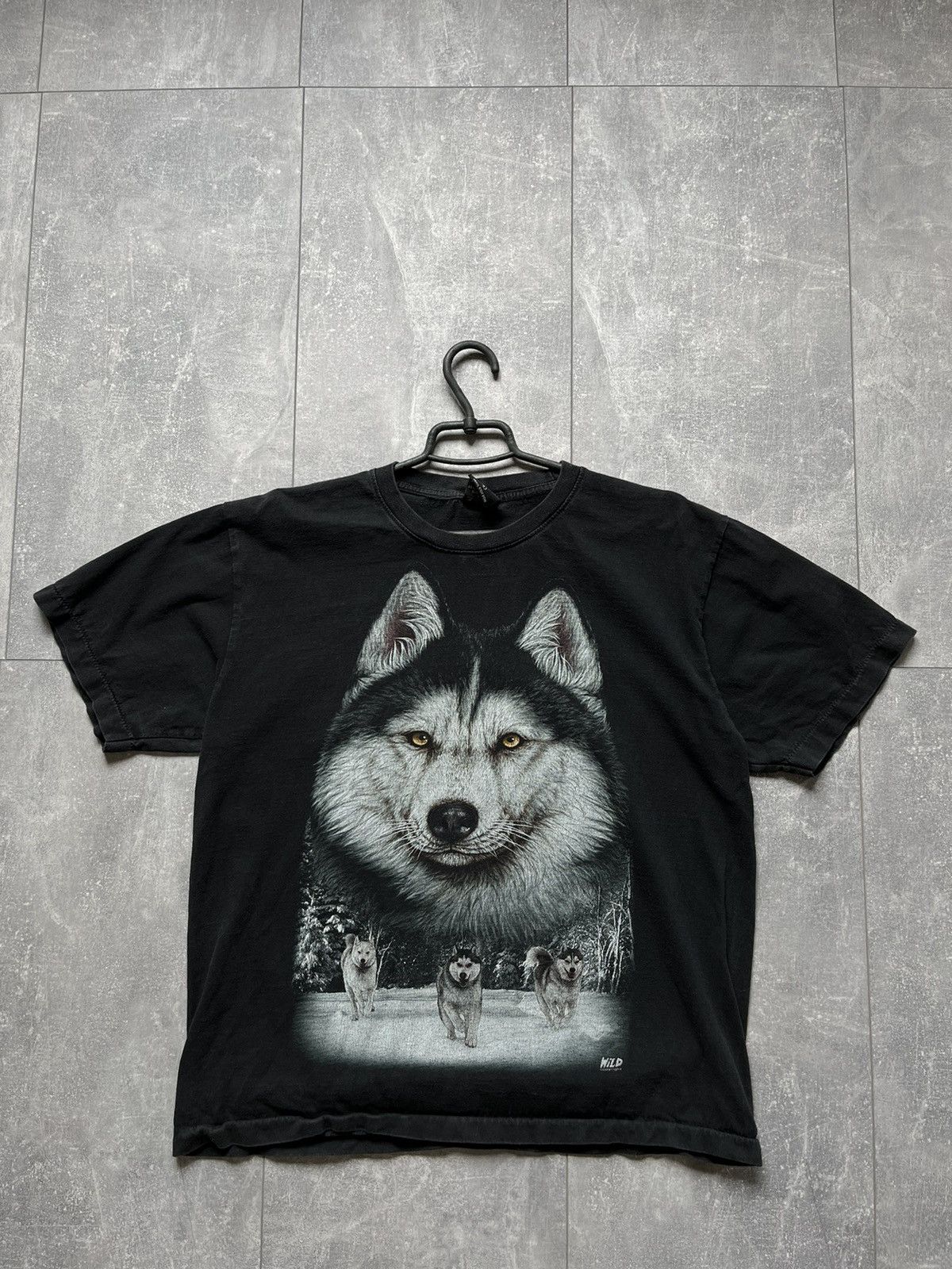 Vintage Vintage Wolf streetwear animal tee size L Size US L / EU 52-54 / 3 - 1 Thumbnail