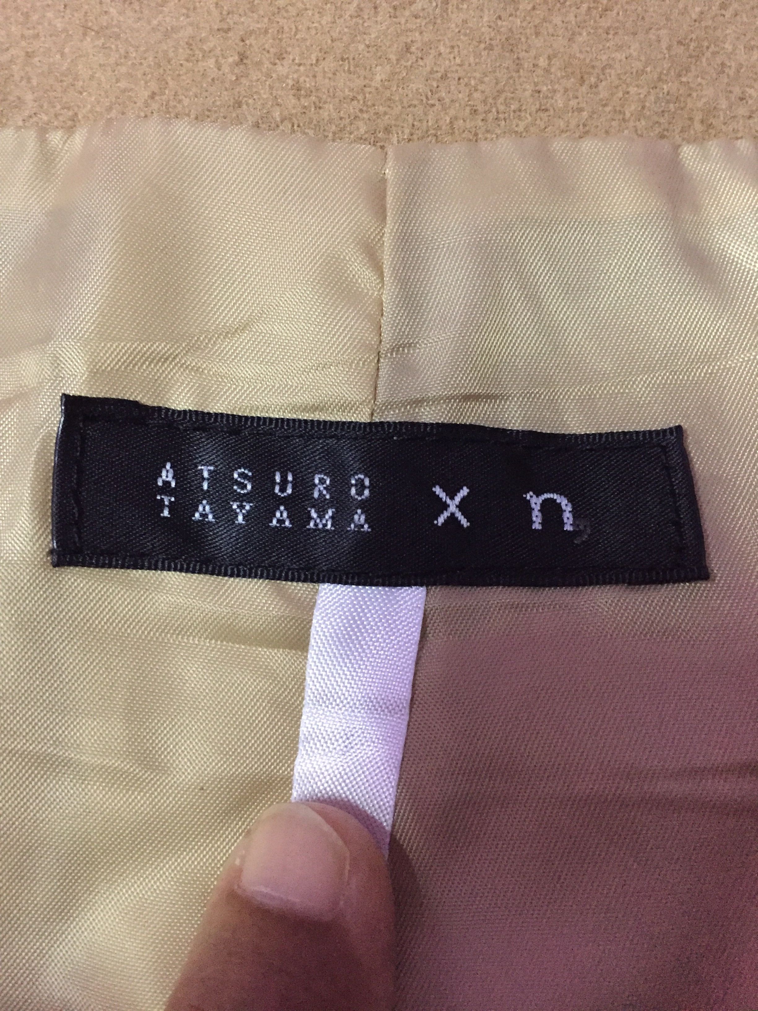Designer Atsuro Tayama Wool Long Jackets Size L Size US L / EU 52-54 / 3 - 6 Thumbnail