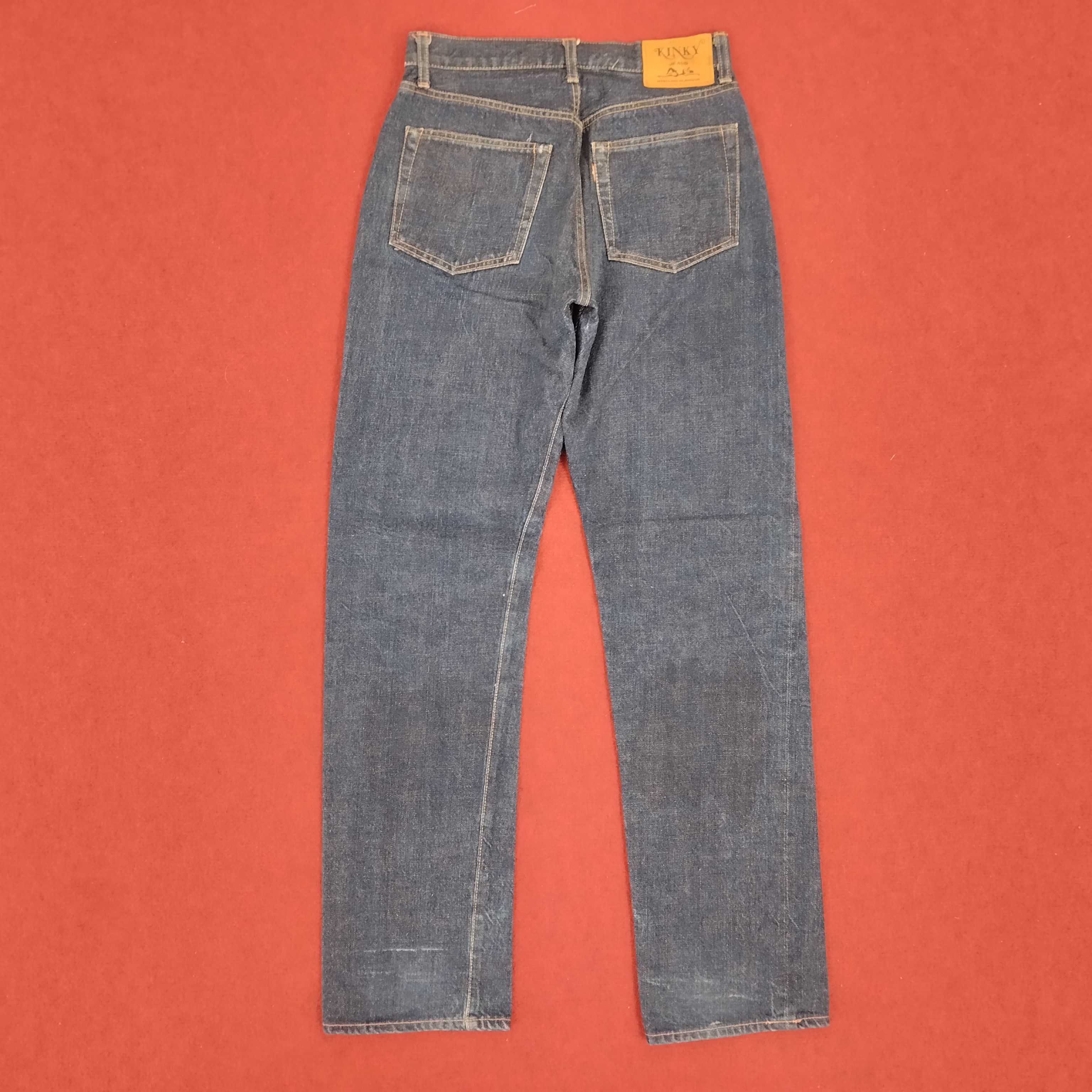 Hysteric Glamour × Japanese Brand × Vintage Hysteric Glamour Japanese Brand Custom Face Style Jeans Size US 27 - 4 Thumbnail