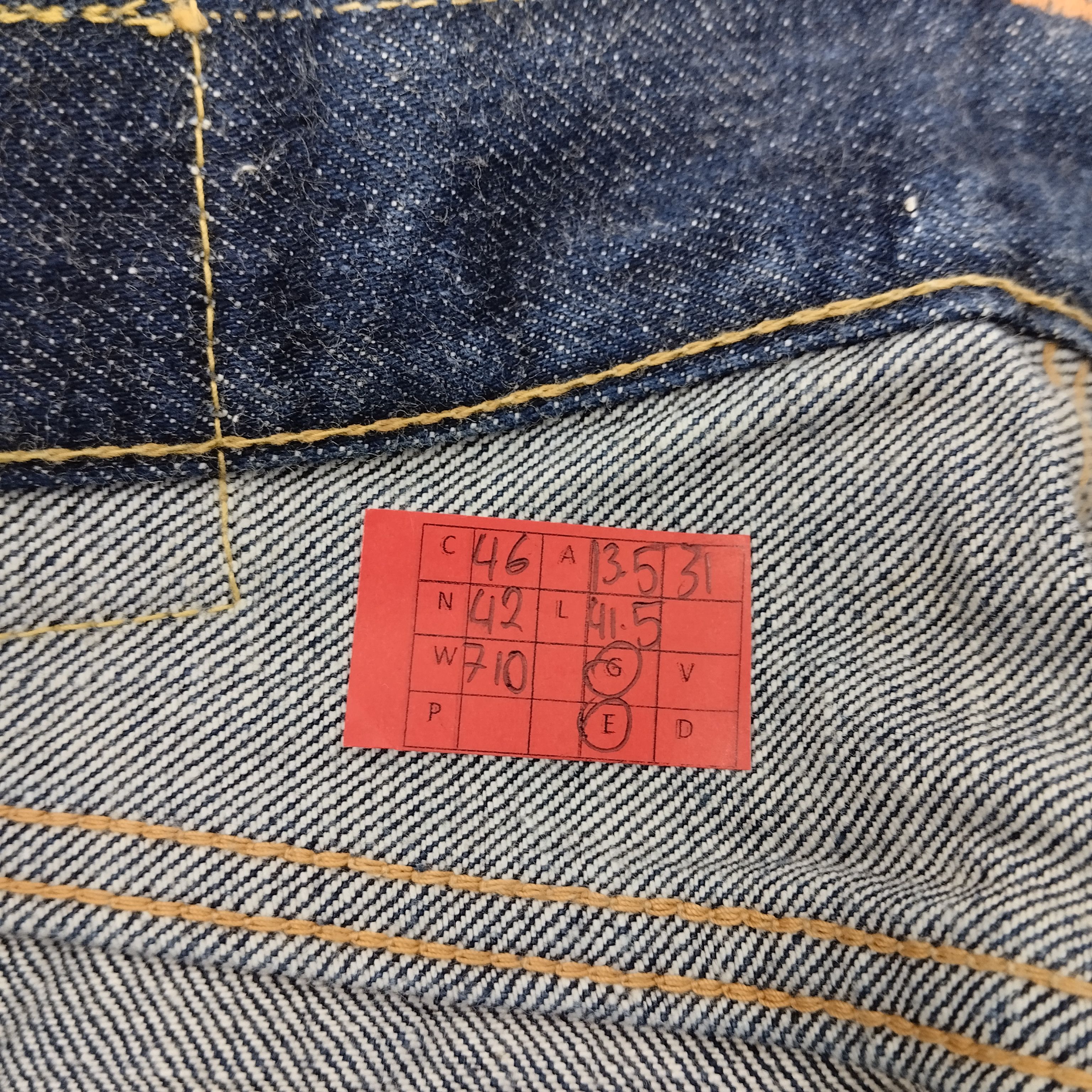 Hysteric Glamour × Japanese Brand × Vintage Hysteric Glamour Japanese Brand Custom Face Style Jeans Size US 27 - 11 Thumbnail