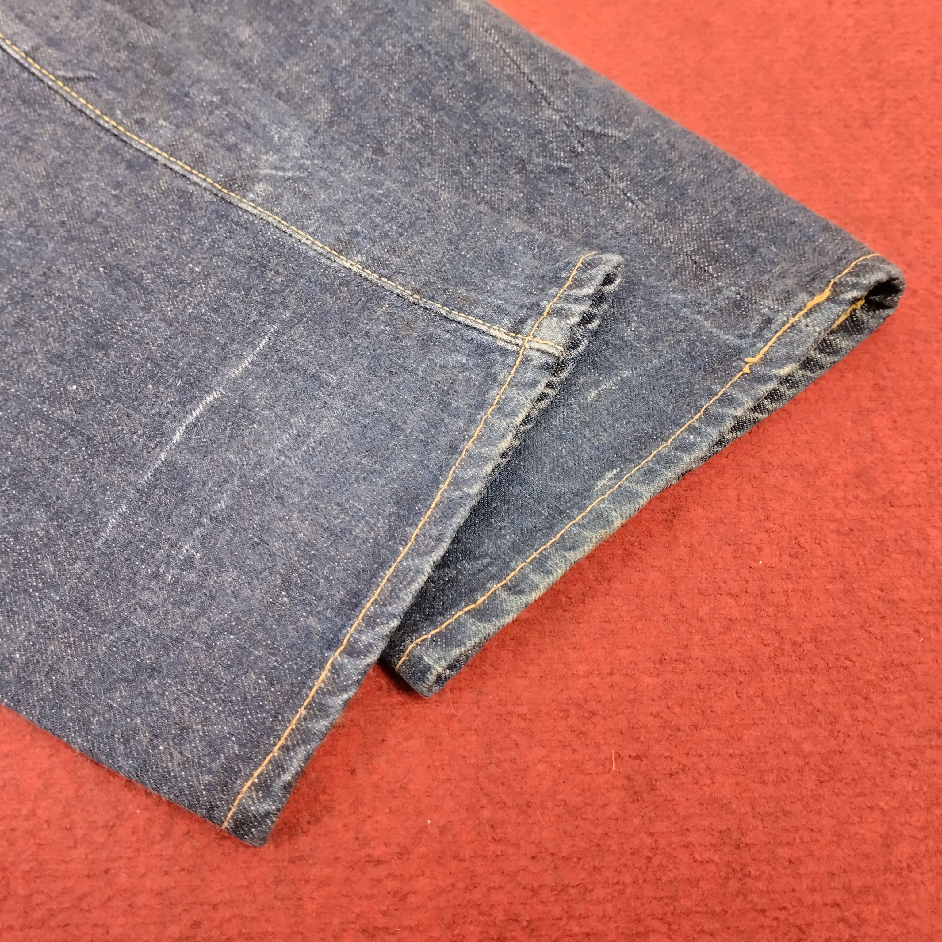 Hysteric Glamour × Japanese Brand × Vintage Hysteric Glamour Japanese Brand Custom Face Style Jeans Size US 27 - 14 Thumbnail