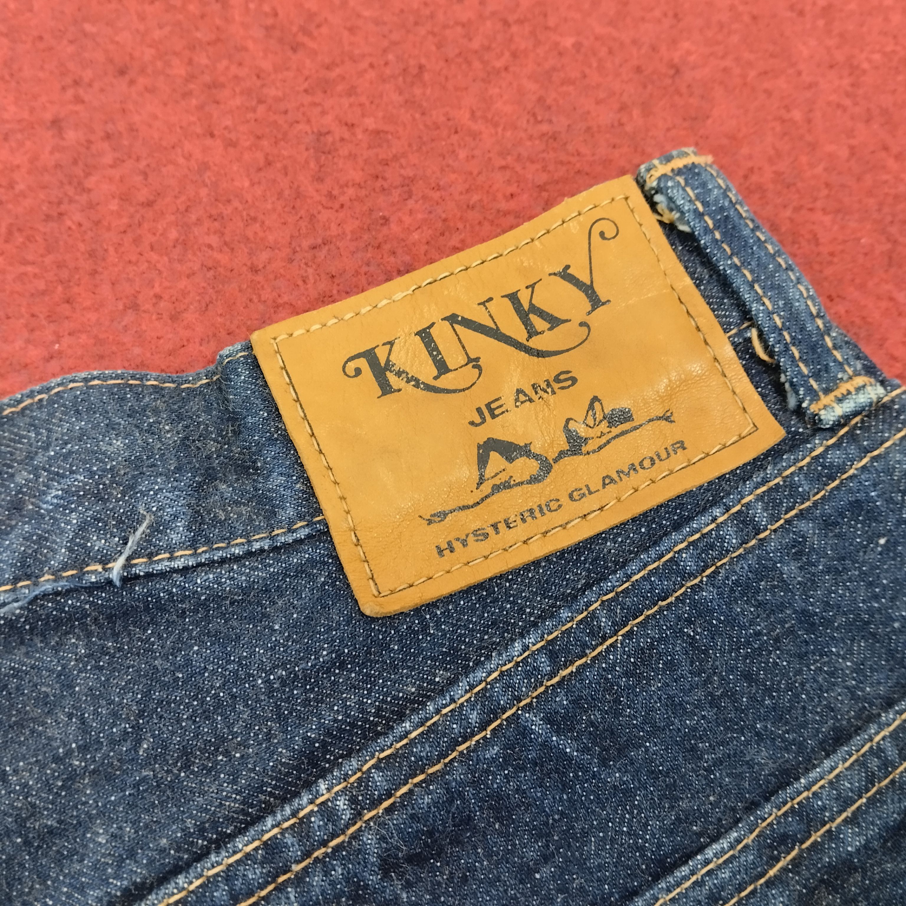 Hysteric Glamour × Japanese Brand × Vintage Hysteric Glamour Japanese Brand Custom Face Style Jeans Size US 27 - 12 Thumbnail