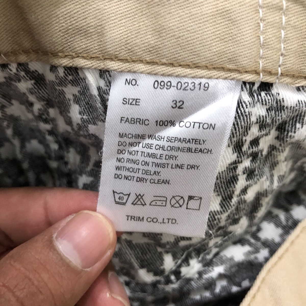 Japanese Brand Japanese Brand Trim Casual Pant Size US 33 - 8 Thumbnail
