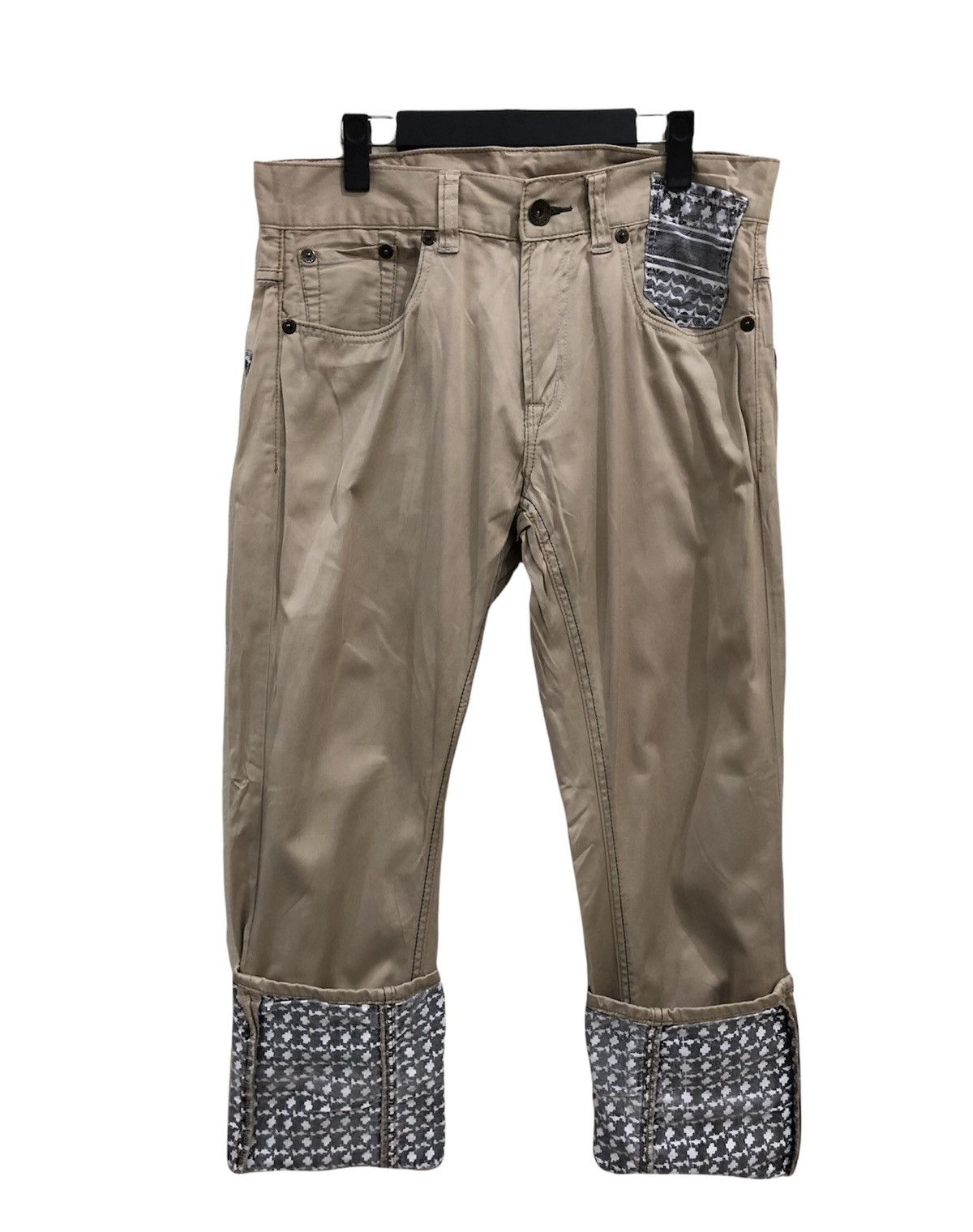 Japanese Brand Japanese Brand Trim Casual Pant Size US 33 - 2 Thumbnail