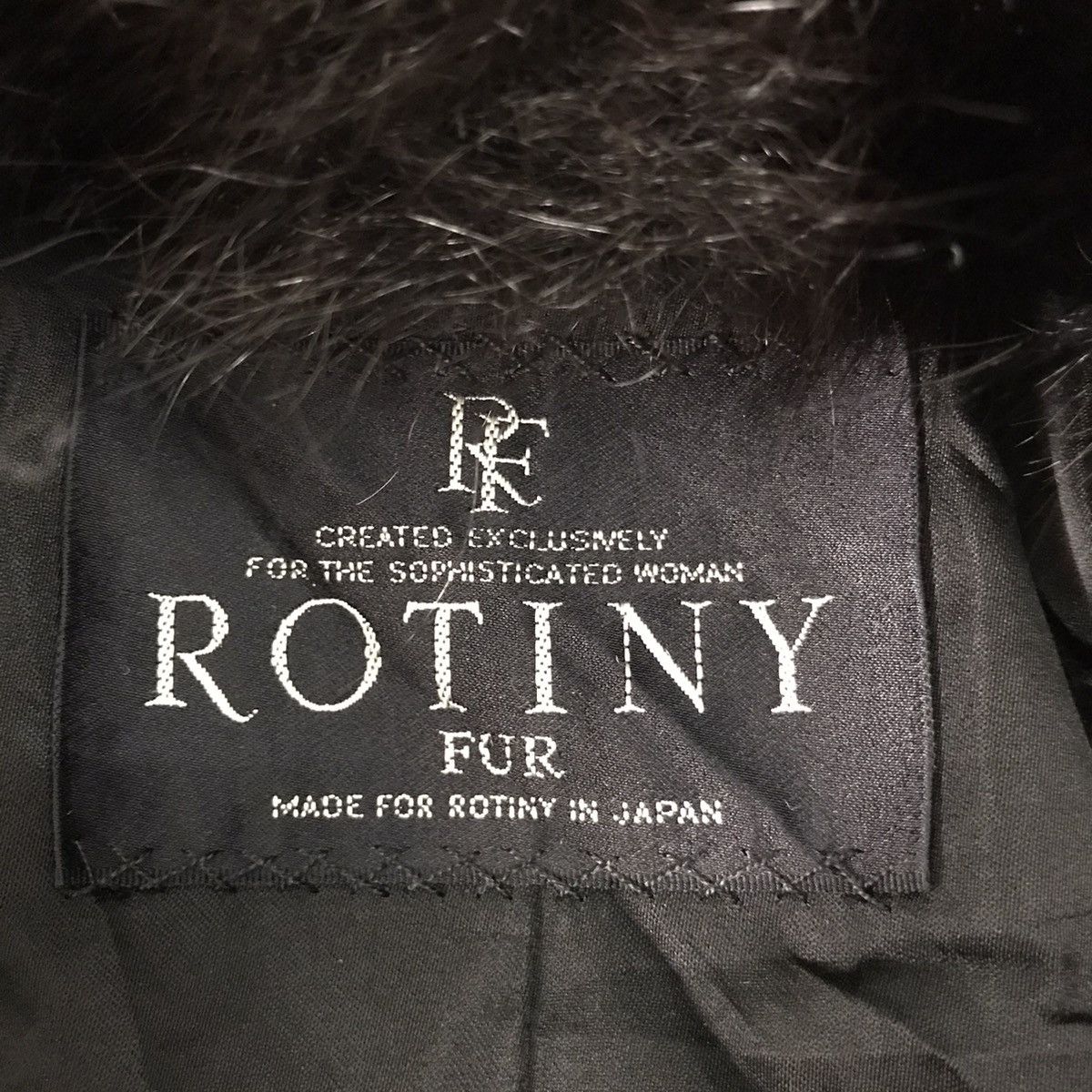 Japanese Brand RF Rotiny Fur Jacket Coat Size M / US 6-8 / IT 42-44 - 17 Thumbnail
