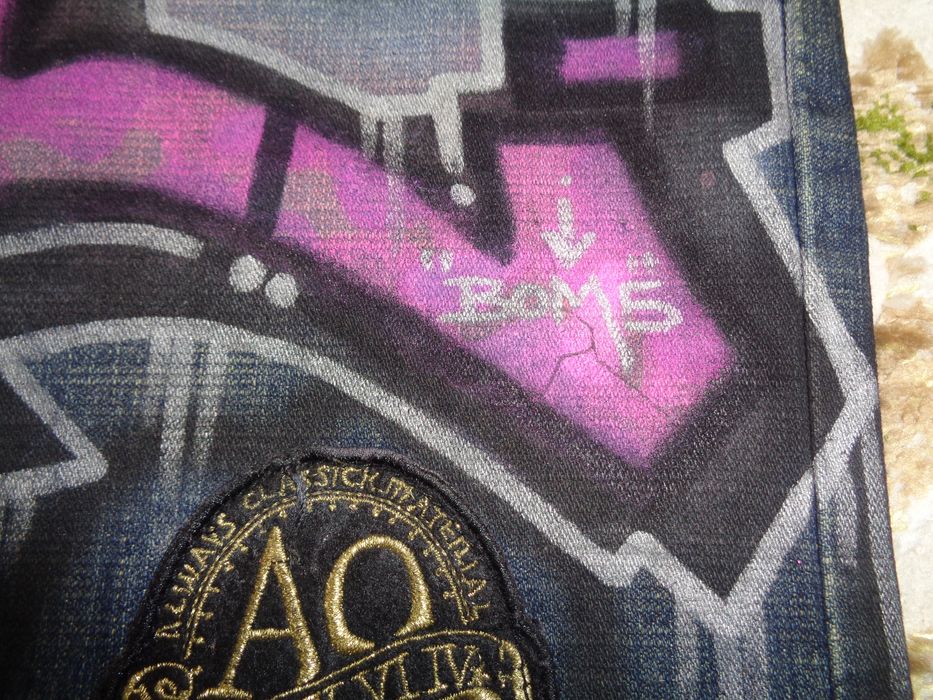 Akademiks Rare Akademiks Brooklyn Street Art Graffiti By Bom5 Jeans ...