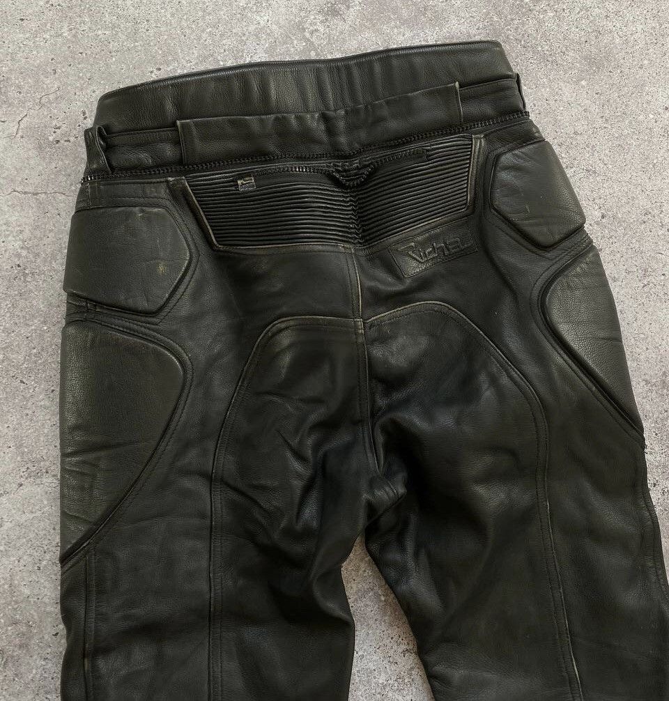 Genuine Leather Richa Vintage Leather Motorcycle Pants Size US 36 / EU 52 - 9 Thumbnail
