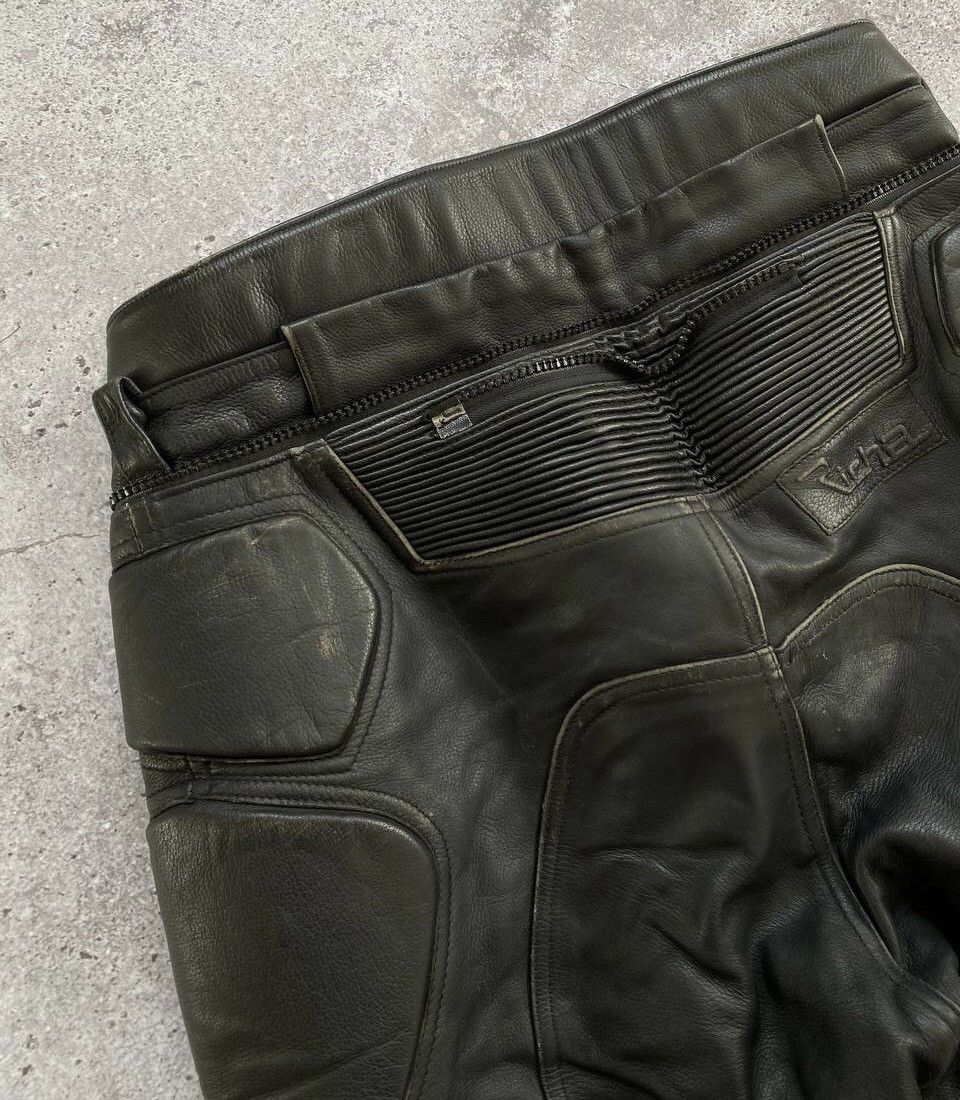 Genuine Leather Richa Vintage Leather Motorcycle Pants Size US 36 / EU 52 - 10 Thumbnail