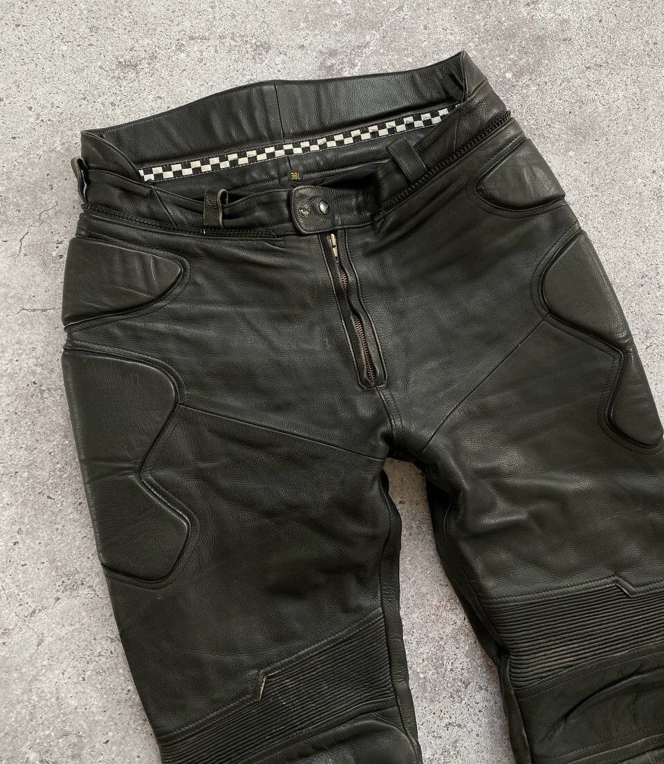 Genuine Leather Richa Vintage Leather Motorcycle Pants Size US 36 / EU 52 - 3 Thumbnail