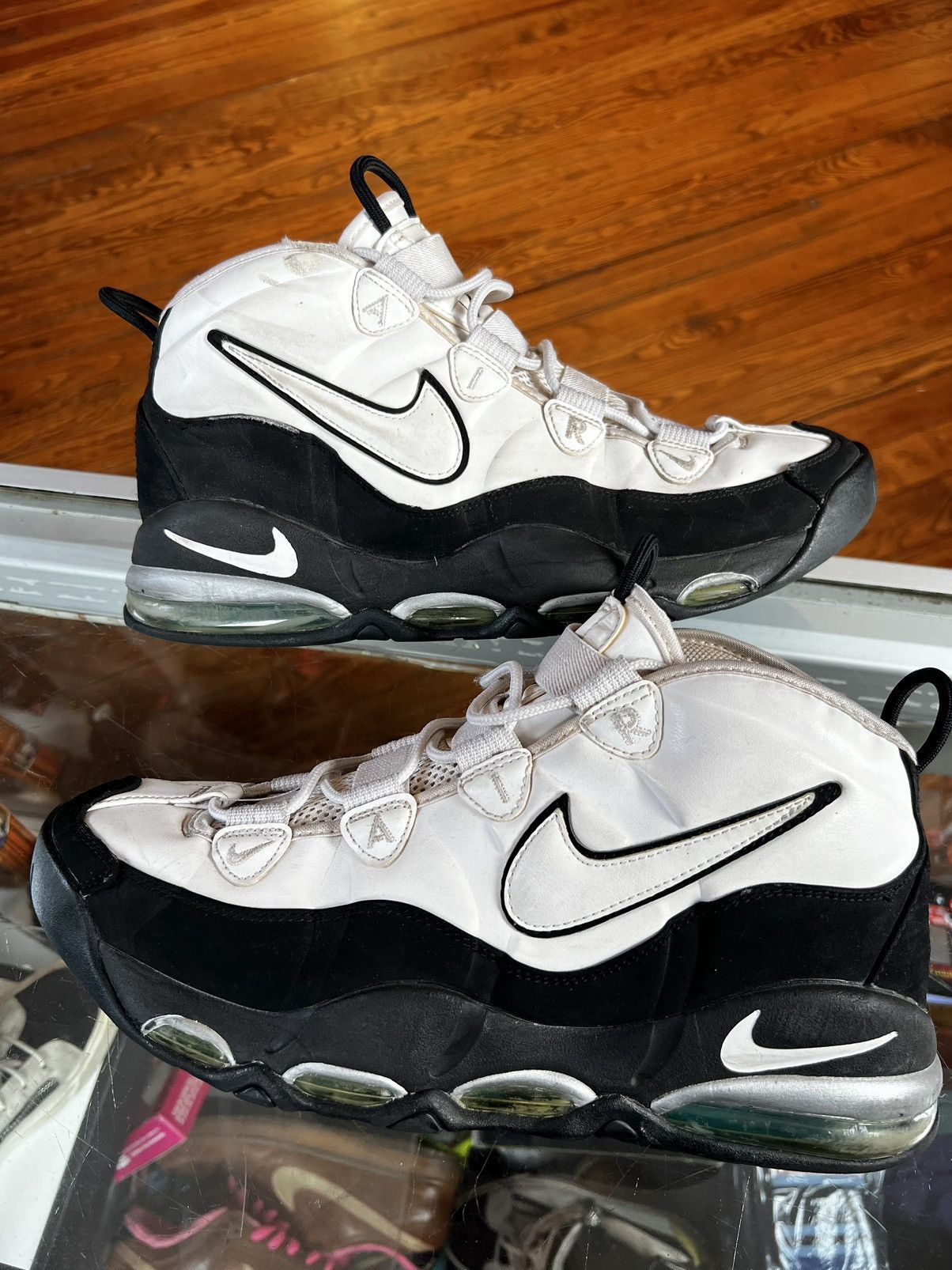 Nike air max uptempo 2024 '95 - white/black-mystic teal