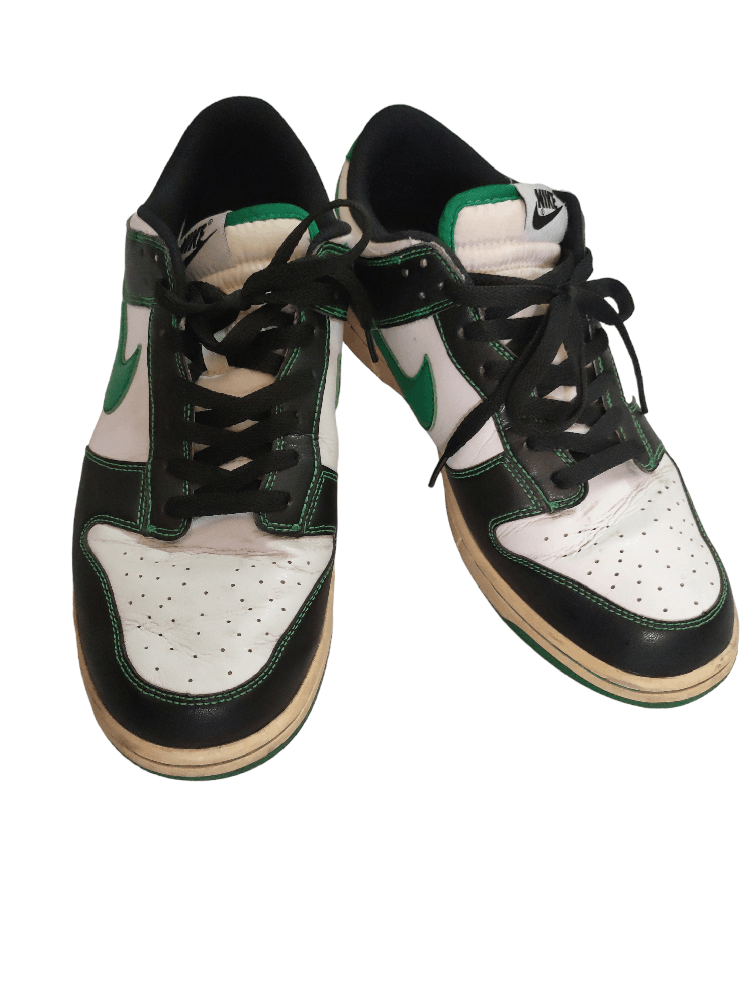 Nike × Nike SB Nike SB Dunk Low Green White Size US 9.5 / EU 42-43 - 4 Thumbnail