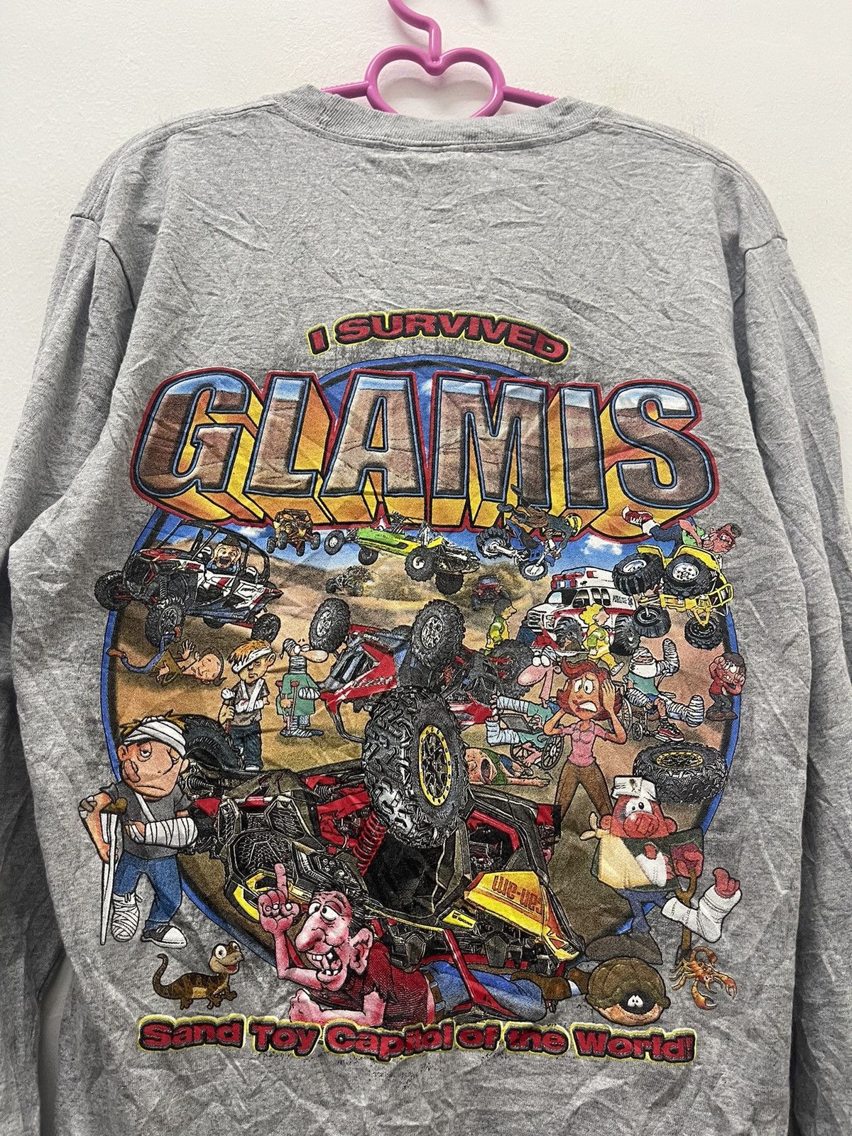 Vintage Rare Vintage I SURVIVED GLAMIS Sand Toy Capitol of The World Size US S / EU 44-46 / 1 - 2 Thumbnail
