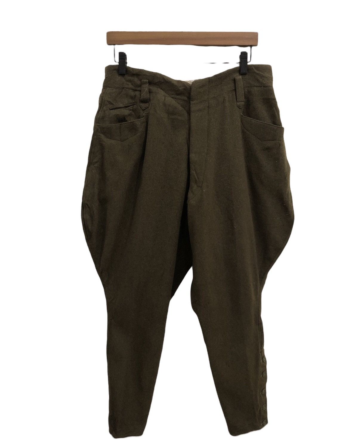 Vintage Vintage Military Army Wool Pant Size US 32 / EU 48 - 1 Thumbnail