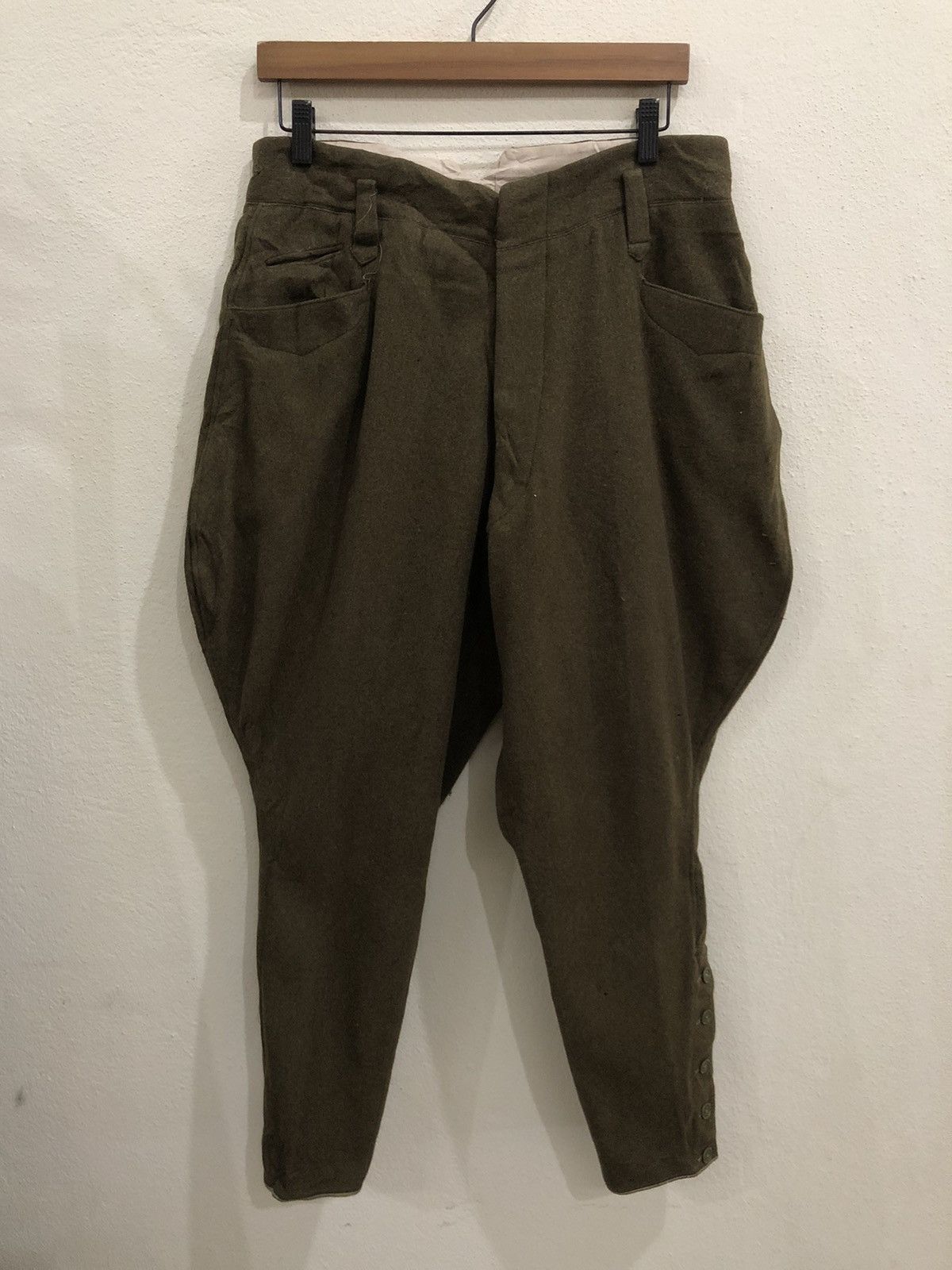 Vintage Vintage Military Army Wool Pant Size US 32 / EU 48 - 2 Thumbnail