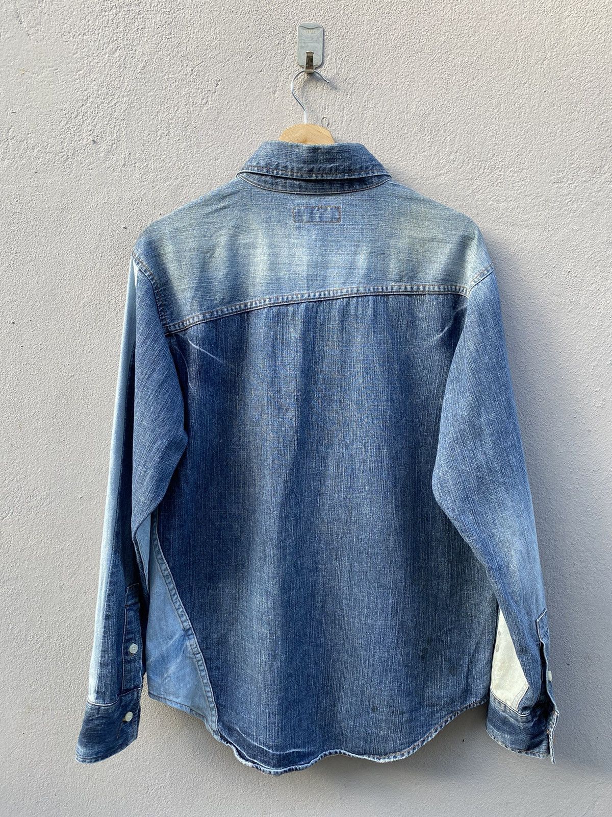 Johnbull Johnbull Reconstructed Multi Denim Kojima Genes Japan Size US L / EU 52-54 / 3 - 13 Thumbnail