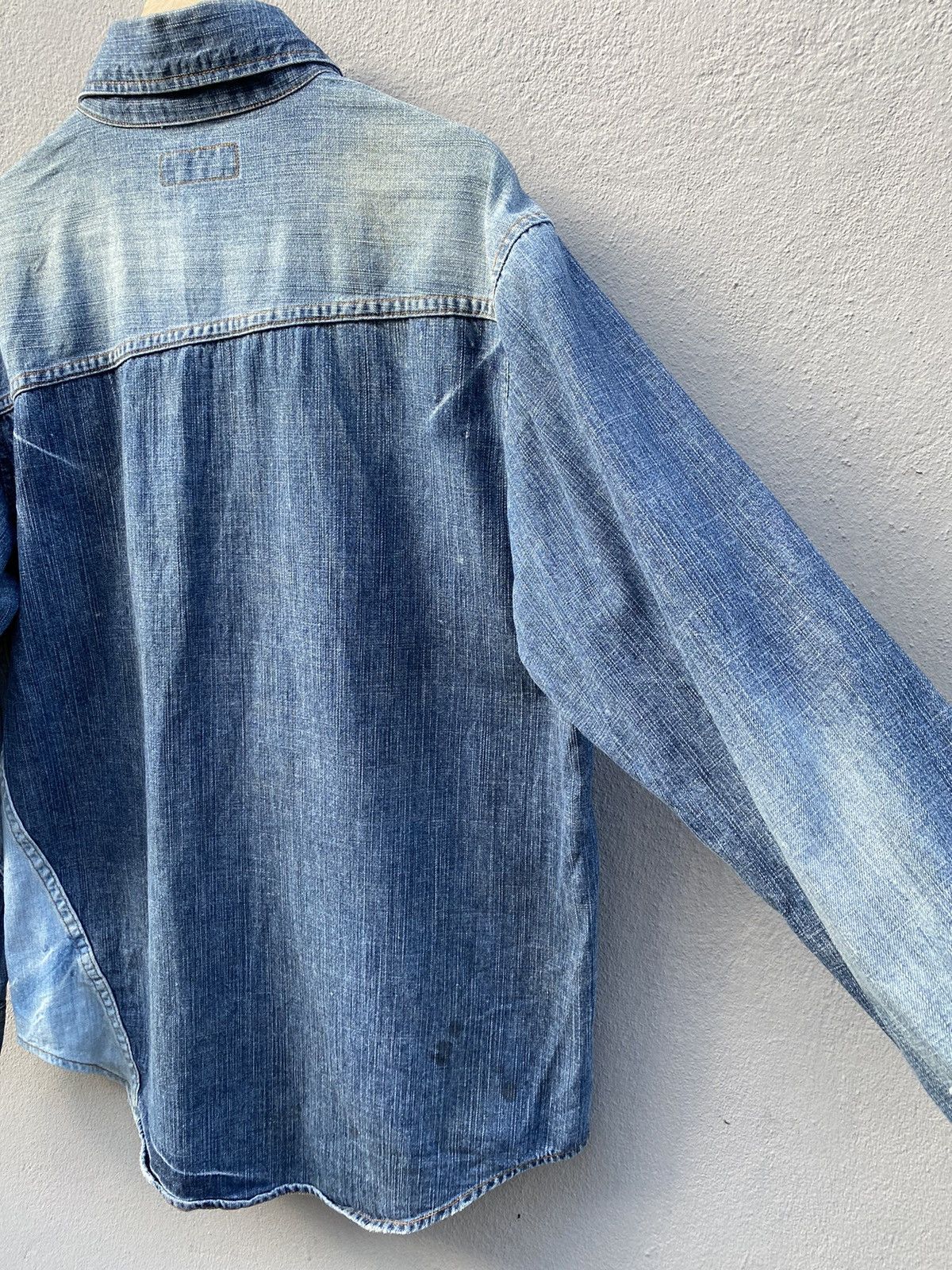 Johnbull Johnbull Reconstructed Multi Denim Kojima Genes Japan Size US L / EU 52-54 / 3 - 14 Thumbnail