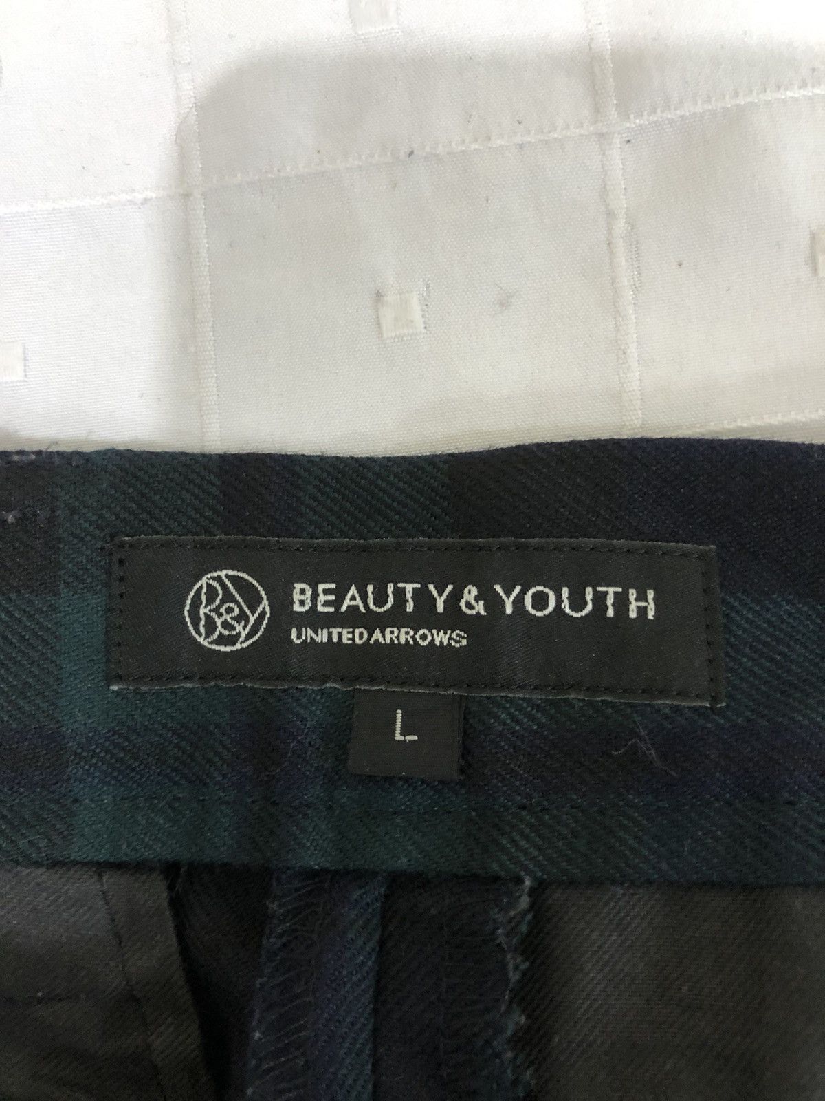 BEAUTY&YOUTH Japanese Brand Beauty & Youth United Arrow Plaid Tartan Pant Size US 32 / EU 48 - 6 Thumbnail