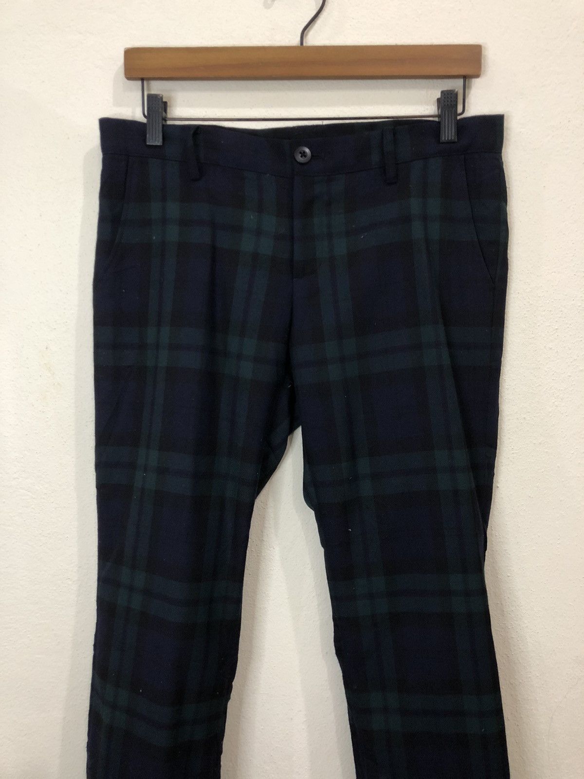 BEAUTY&YOUTH Japanese Brand Beauty & Youth United Arrow Plaid Tartan Pant Size US 32 / EU 48 - 3 Thumbnail