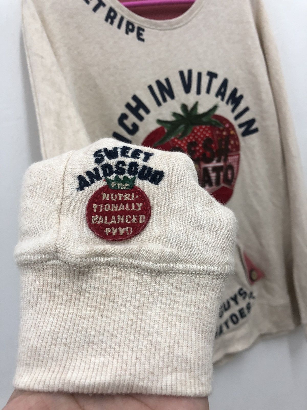 Japanese Brand Rare ROUGH Natural Charm Union Made Japan Sweatshirt Size US M / EU 48-50 / 2 - 4 Thumbnail