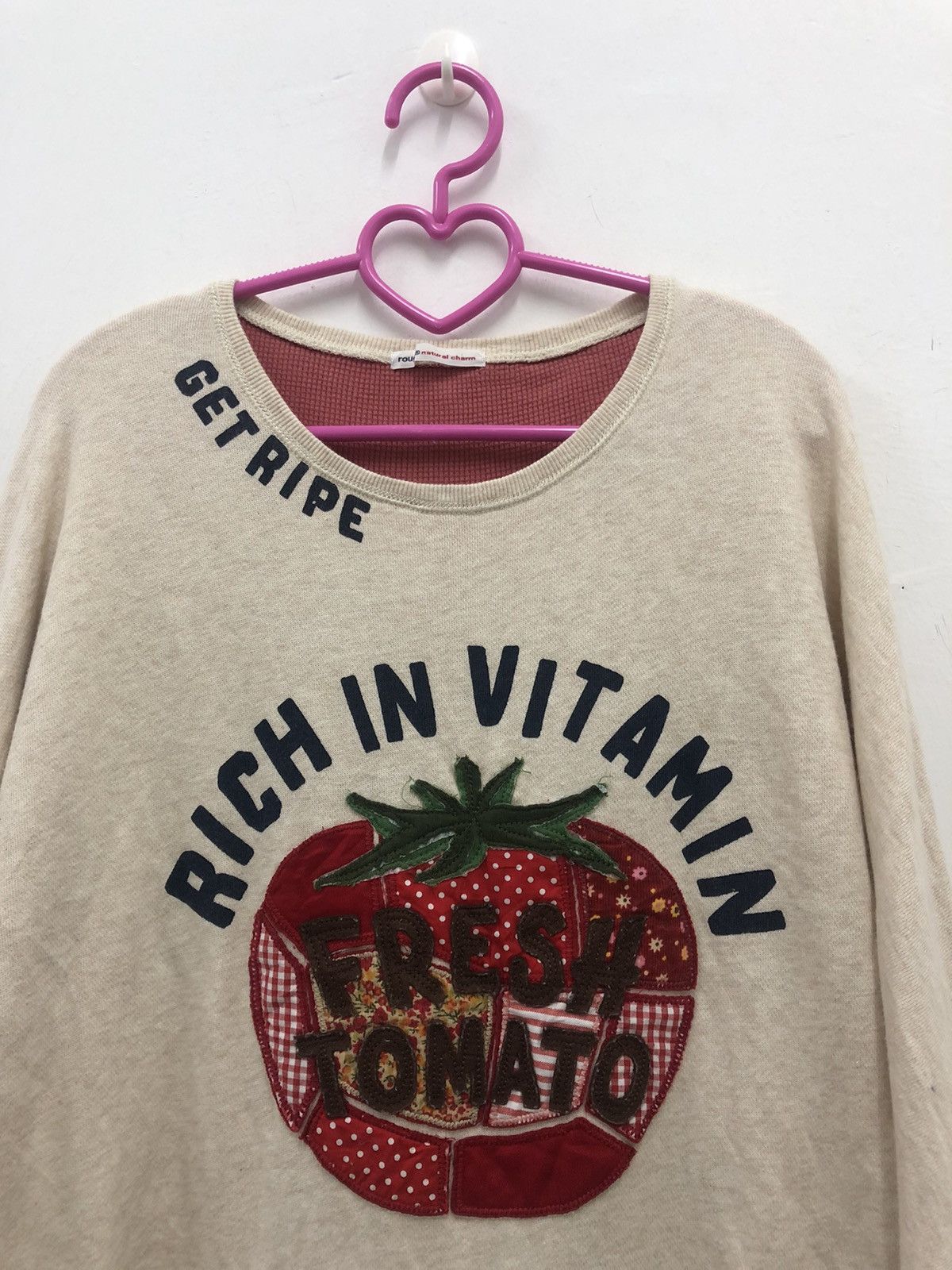 Japanese Brand Rare ROUGH Natural Charm Union Made Japan Sweatshirt Size US M / EU 48-50 / 2 - 2 Thumbnail