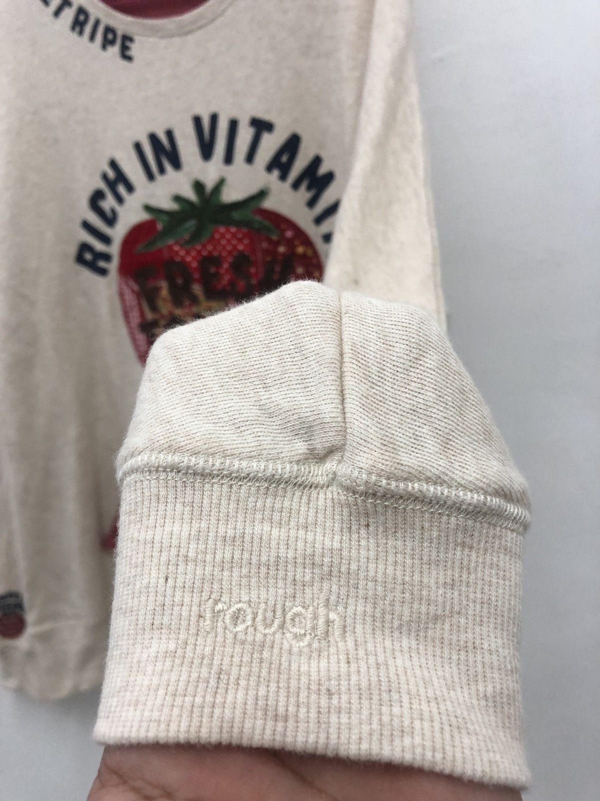 Japanese Brand Rare ROUGH Natural Charm Union Made Japan Sweatshirt Size US M / EU 48-50 / 2 - 5 Thumbnail