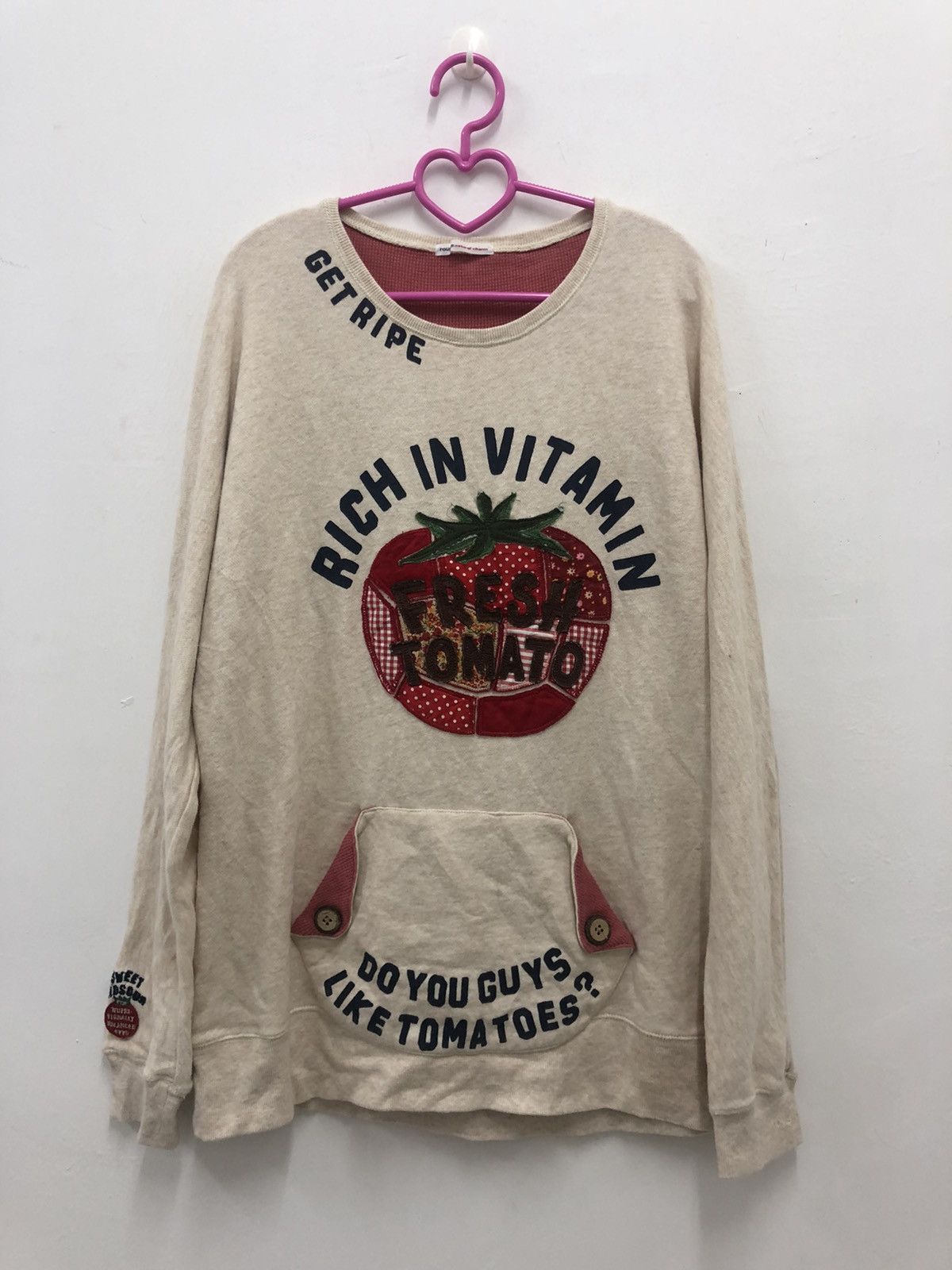 Japanese Brand Rare ROUGH Natural Charm Union Made Japan Sweatshirt Size US M / EU 48-50 / 2 - 1 Thumbnail