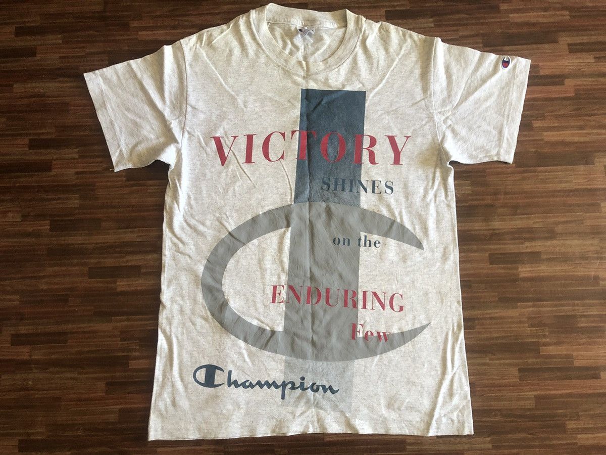 Champion Rare 90s Vintage CHAMPION Hip Hop Swag Dope Shirt Size US M / EU 48-50 / 2 - 1 Thumbnail