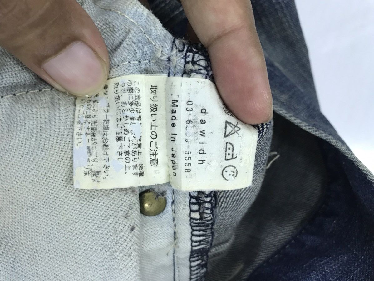 Japanese Brand × Le Grande Bleu (L.G.B.) × PPFM Eight Gold Label Japan Patch Flare Jeans Kapital Style Size US 33 - 9 Thumbnail