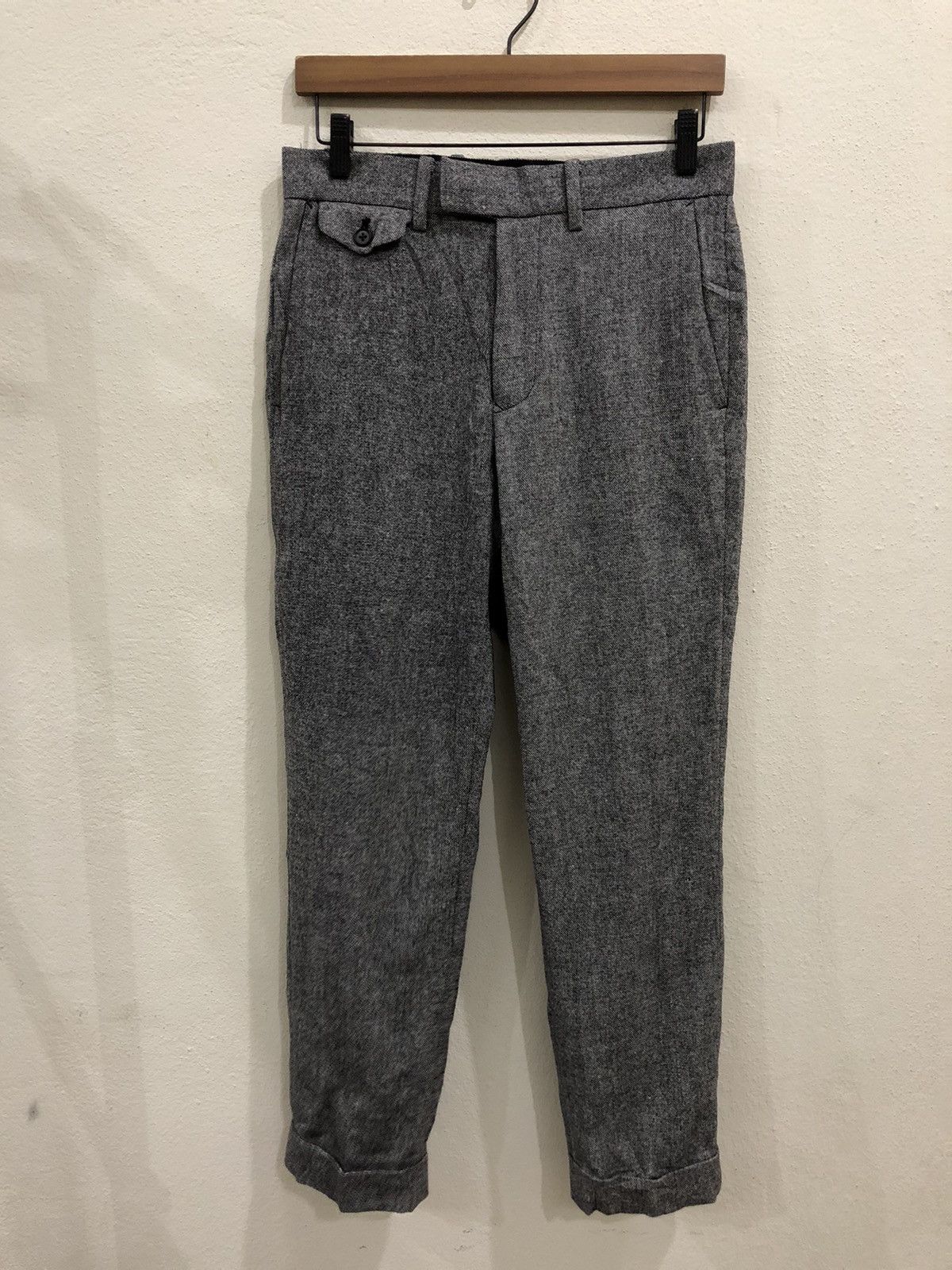 Global Work × Japanese Brand Japanese Brand Global Work Wool Pant Size US 30 / EU 46 - 2 Thumbnail