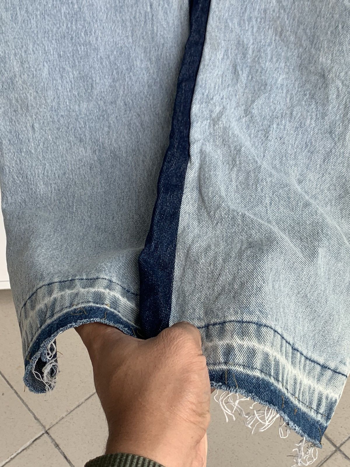 Japanese Brand “That’s all i want to hear” Embroidered Denim Pant Size 29" - 8 Thumbnail